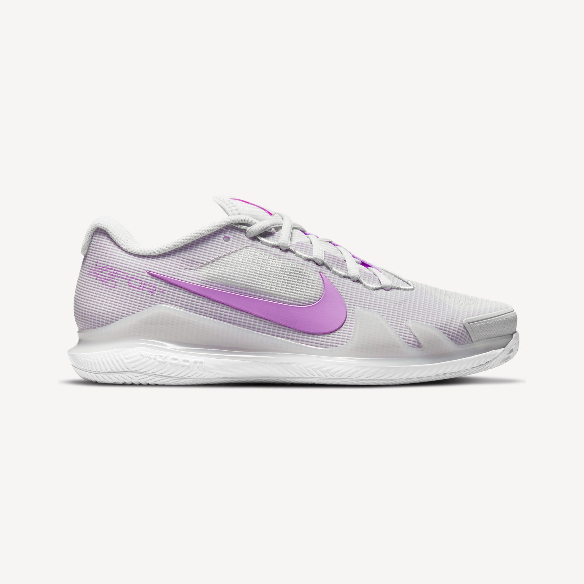 NikeCourt Air Zoom Vapor Pro Women's Clay Court Tennis Shoes Grey (1)