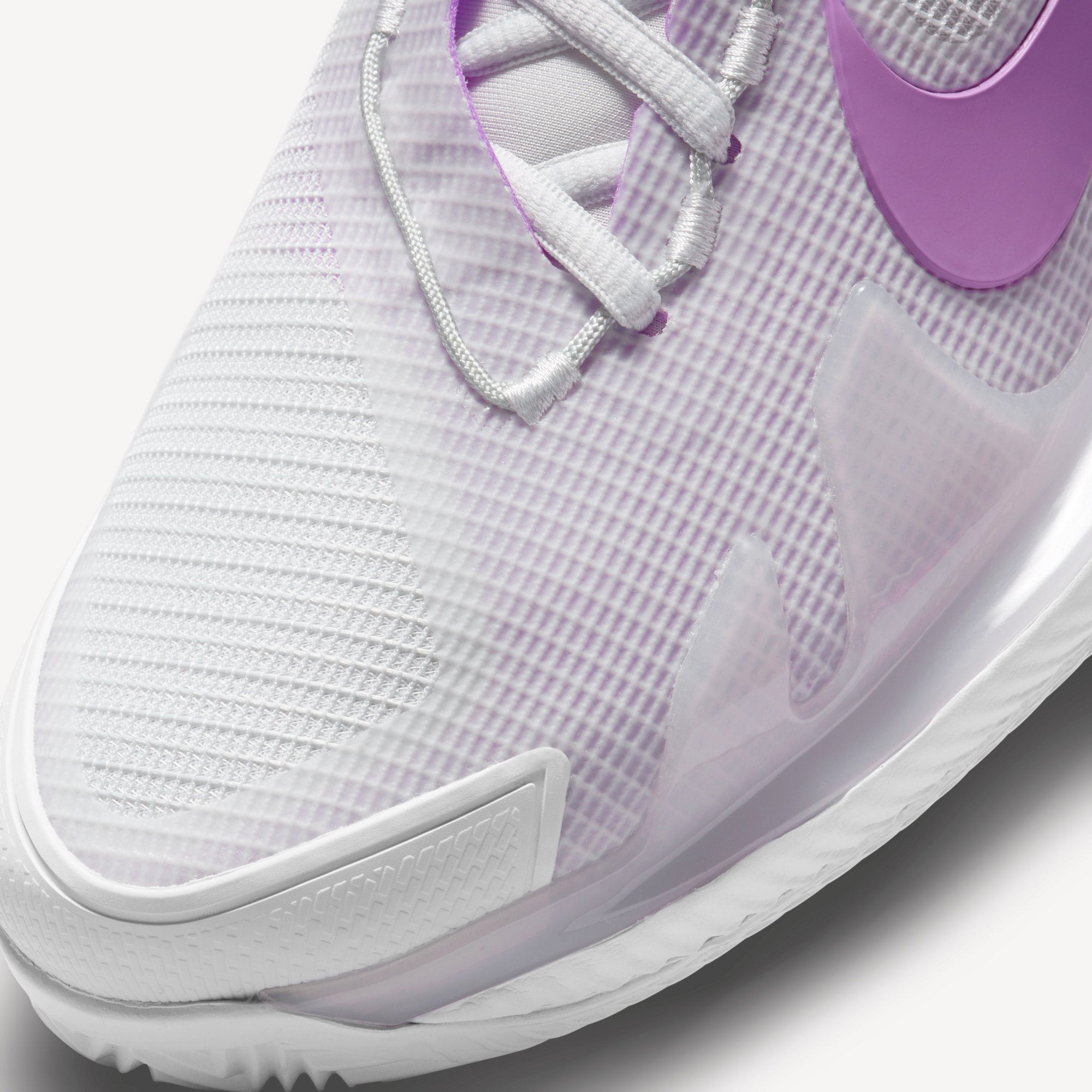 NikeCourt Air Zoom Vapor Pro Women's Clay Court Tennis Shoes Grey (7)