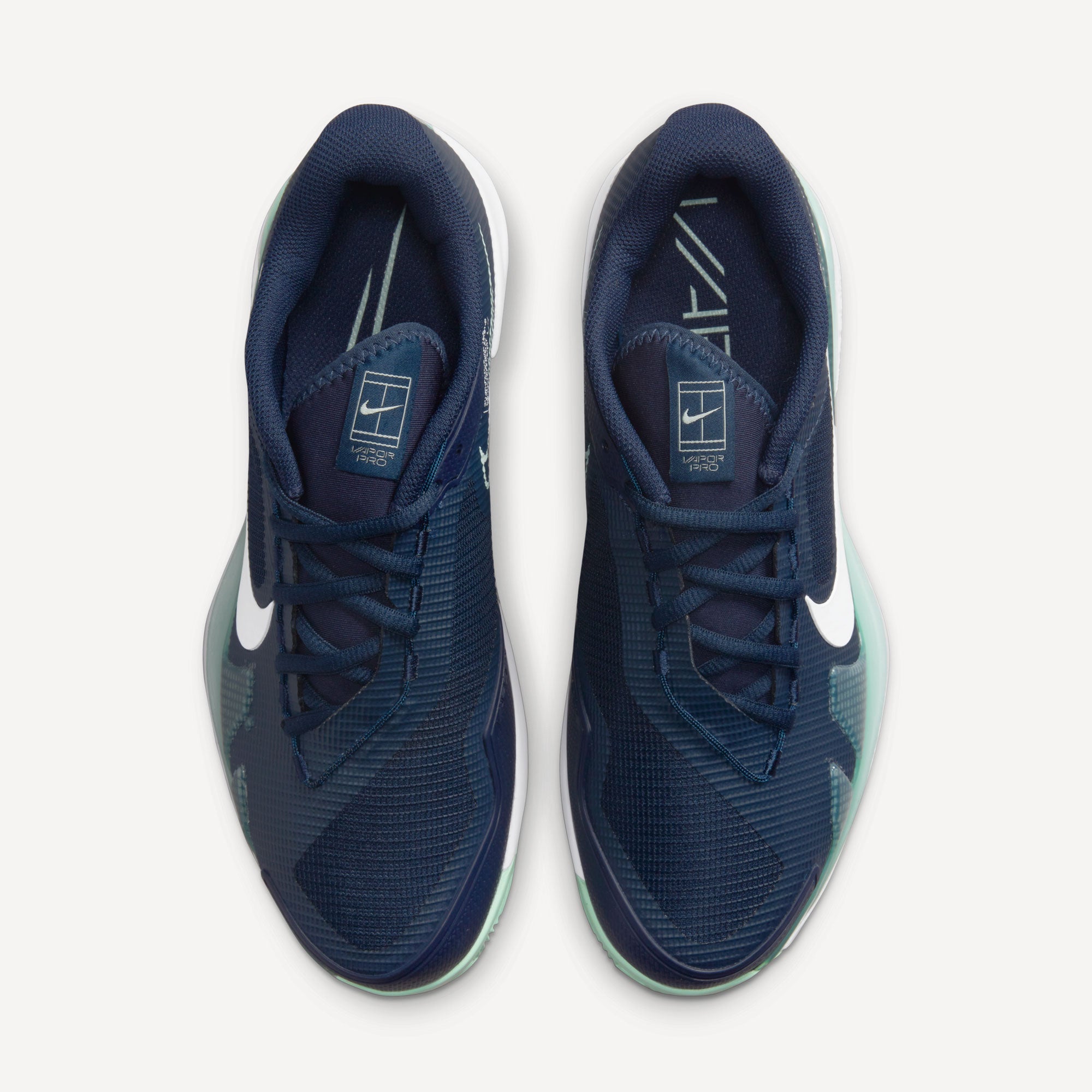 NikeCourt Air Zoom Vapor Pro Women's Clay Court Tennis Shoes Blue (6)