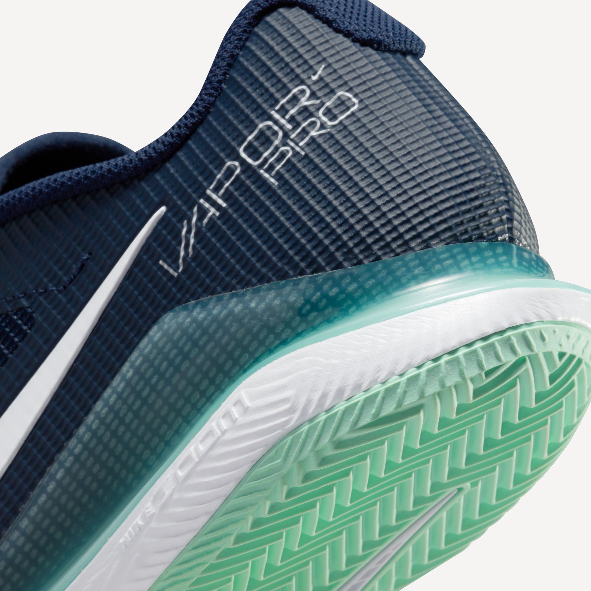NikeCourt Air Zoom Vapor Pro Women's Clay Court Tennis Shoes Blue (8)
