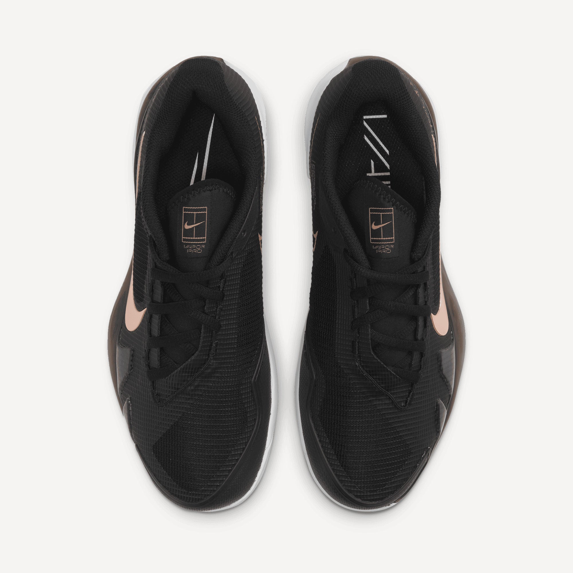 NikeCourt Air Zoom Vapor Pro Women's Hard Court Tennis Shoes Black (6)