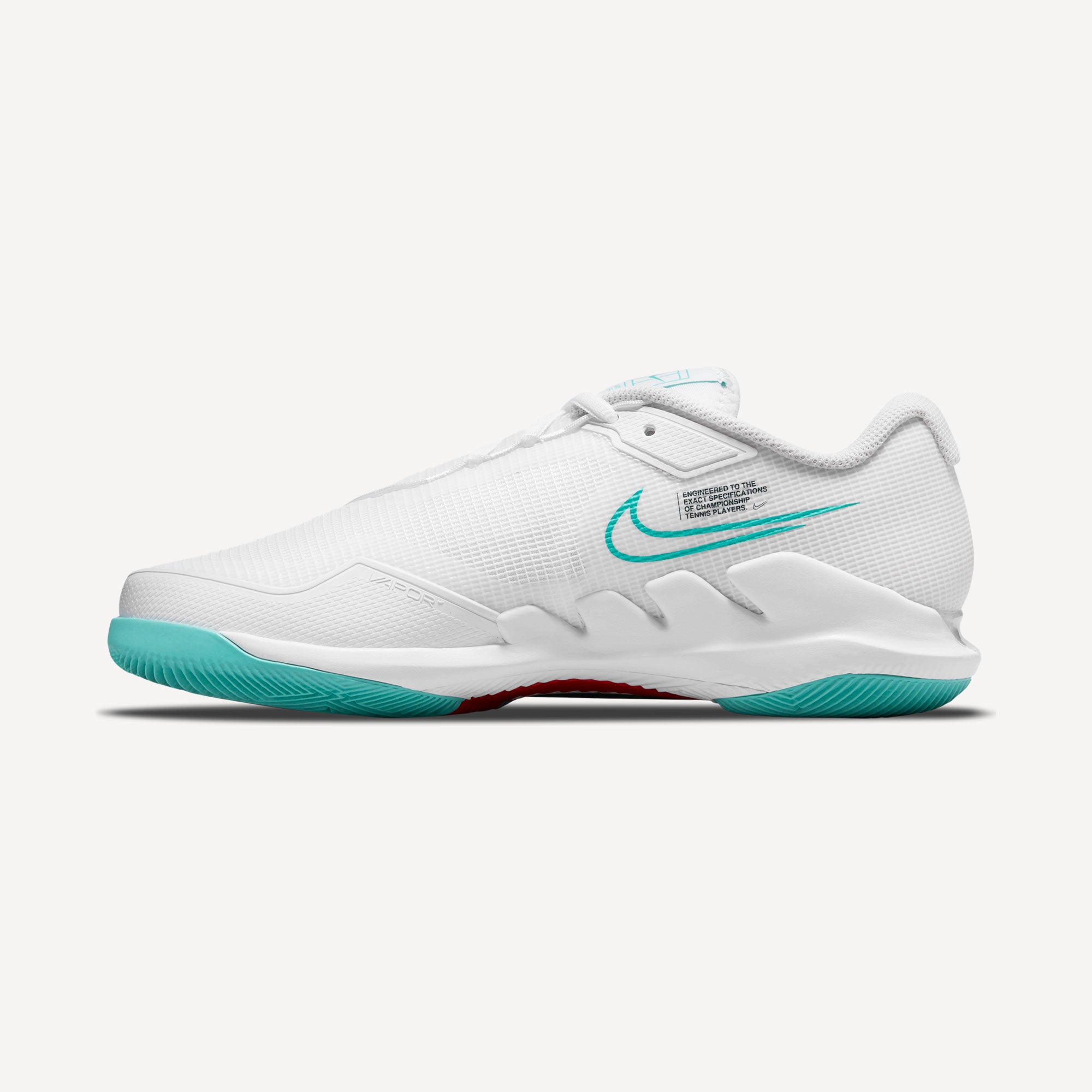 NikeCourt Air Zoom Vapor Pro Women's Hard Court Tennis Shoes White (3)