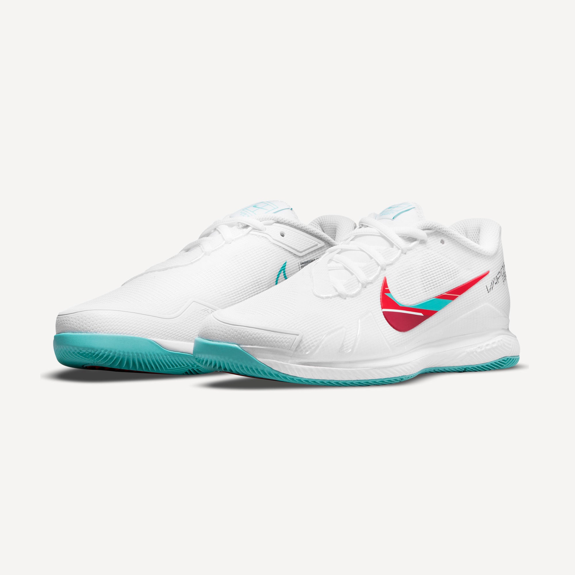 NikeCourt Air Zoom Vapor Pro Women's Hard Court Tennis Shoes White (4)