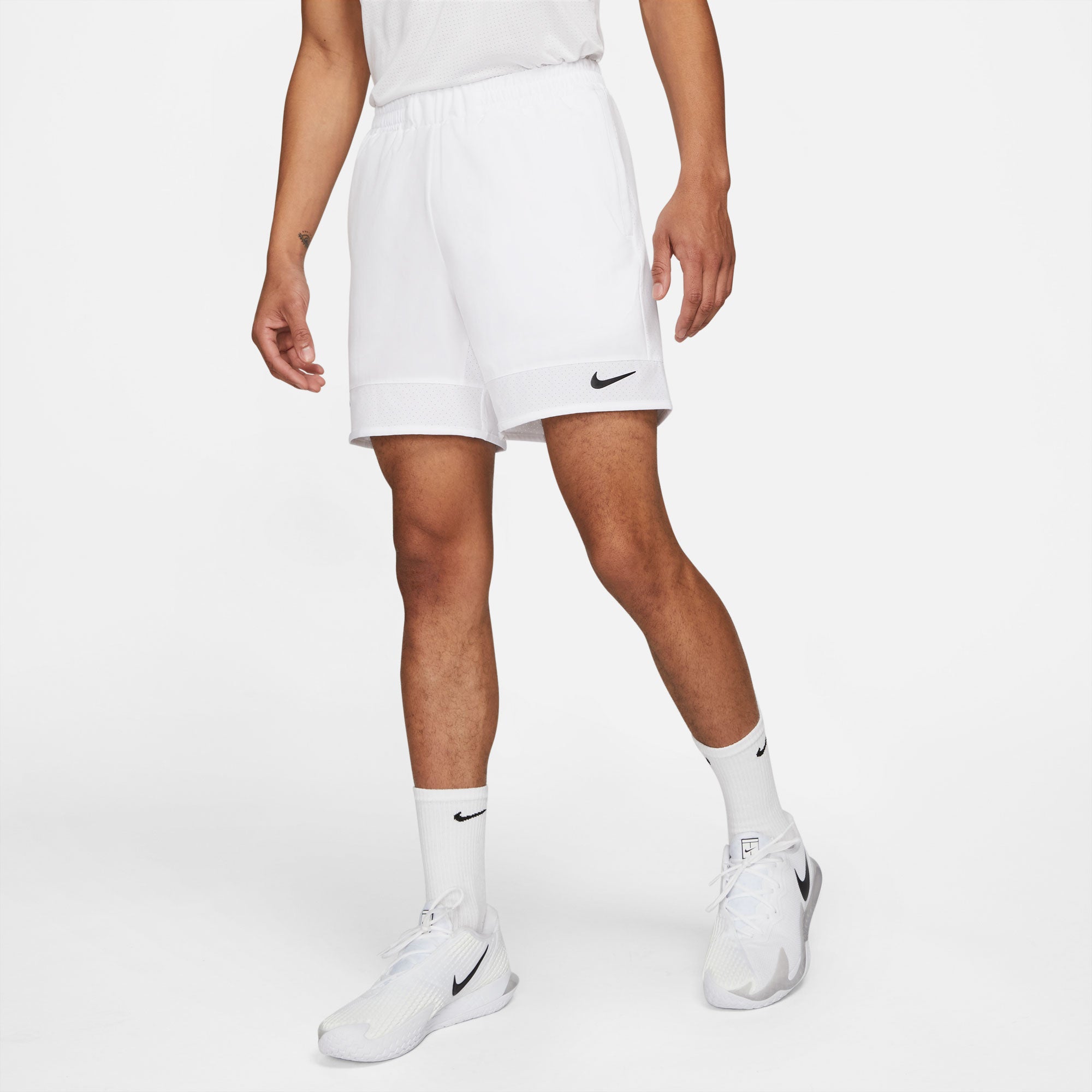 NikeCourt Dri-FIT ADV Rafa Men's 7-Inch Tennis Shorts White (1)