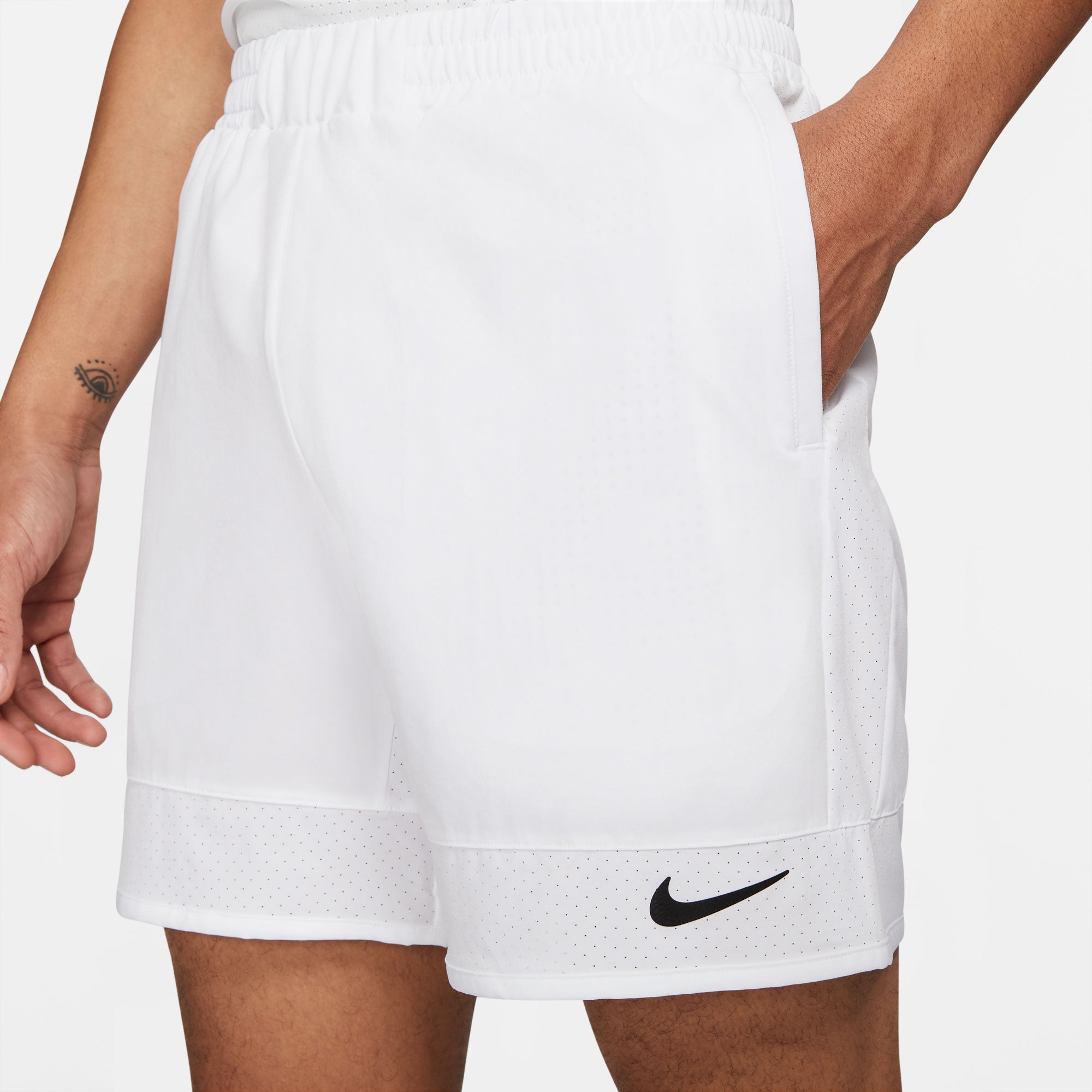 NikeCourt Dri-FIT ADV Rafa Men's 7-Inch Tennis Shorts White (7)