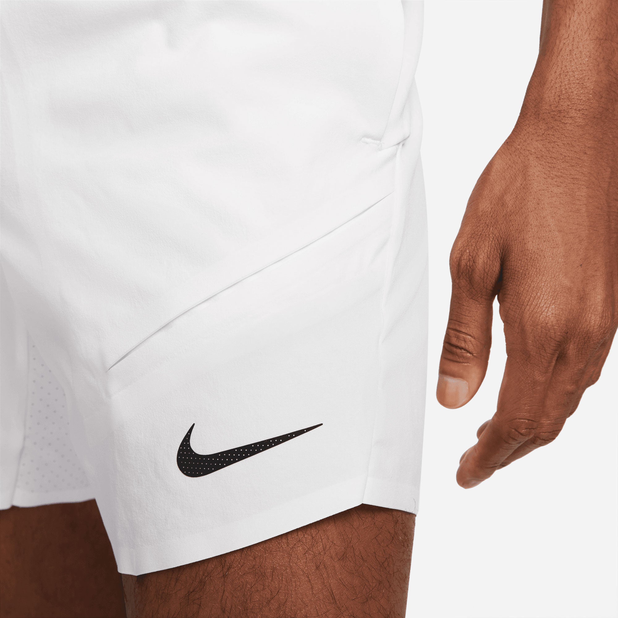 NikeCourt Dri-FIT ADV Rafa Men's 7-Inch Tennis Shorts White (6)