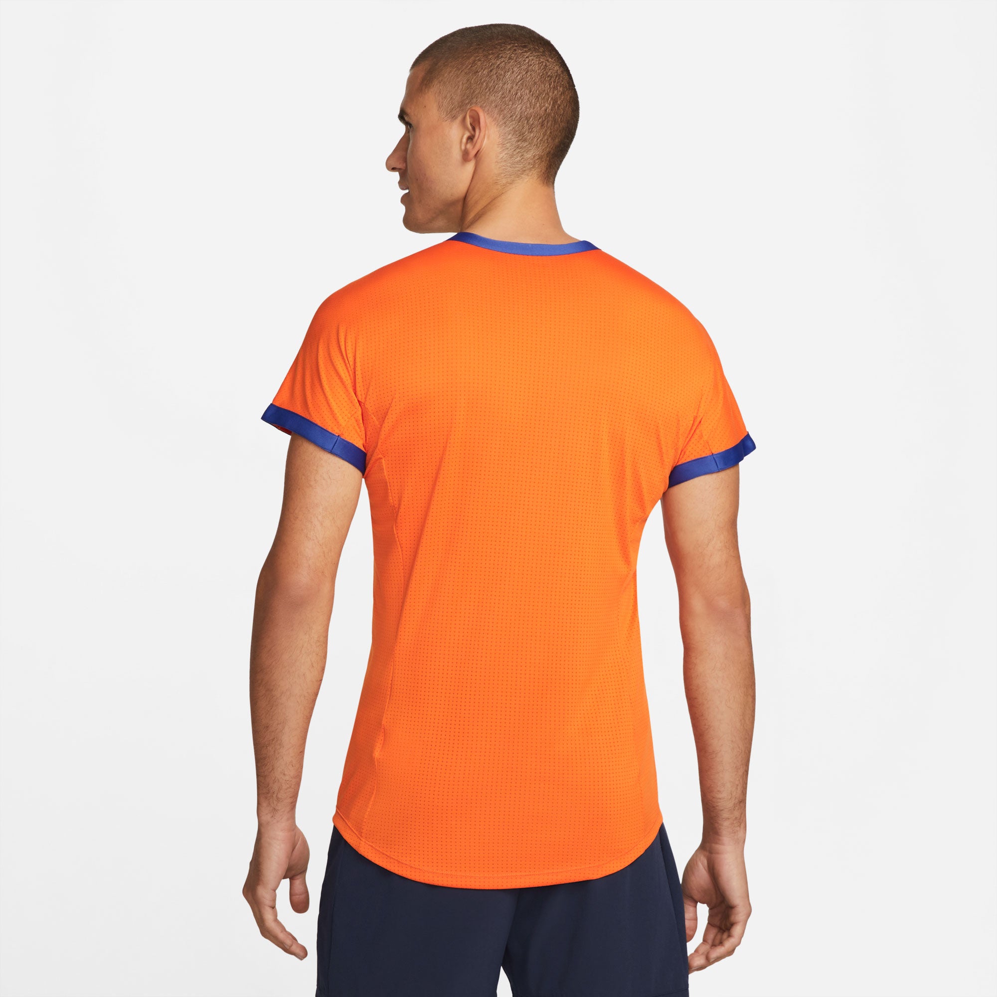 NikeCourt Dri-FIT ADV Rafa Men's Tennis Shirt Orange (2)