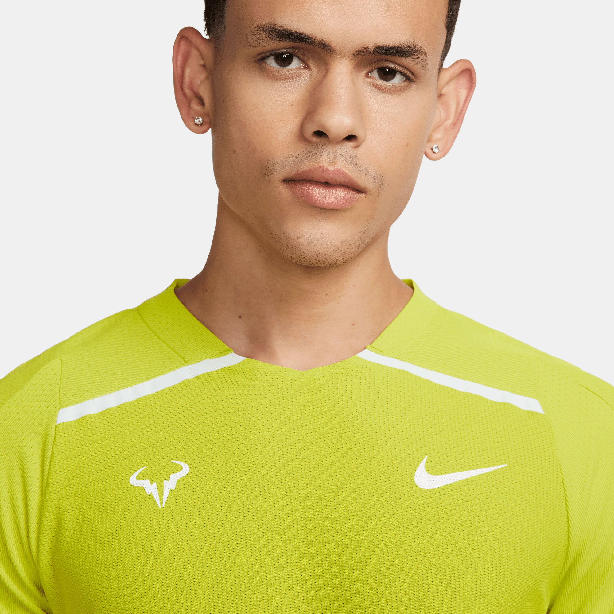 NikeCourt Dri-FIT ADV Rafa Men's Tennis Shirt Green (3)
