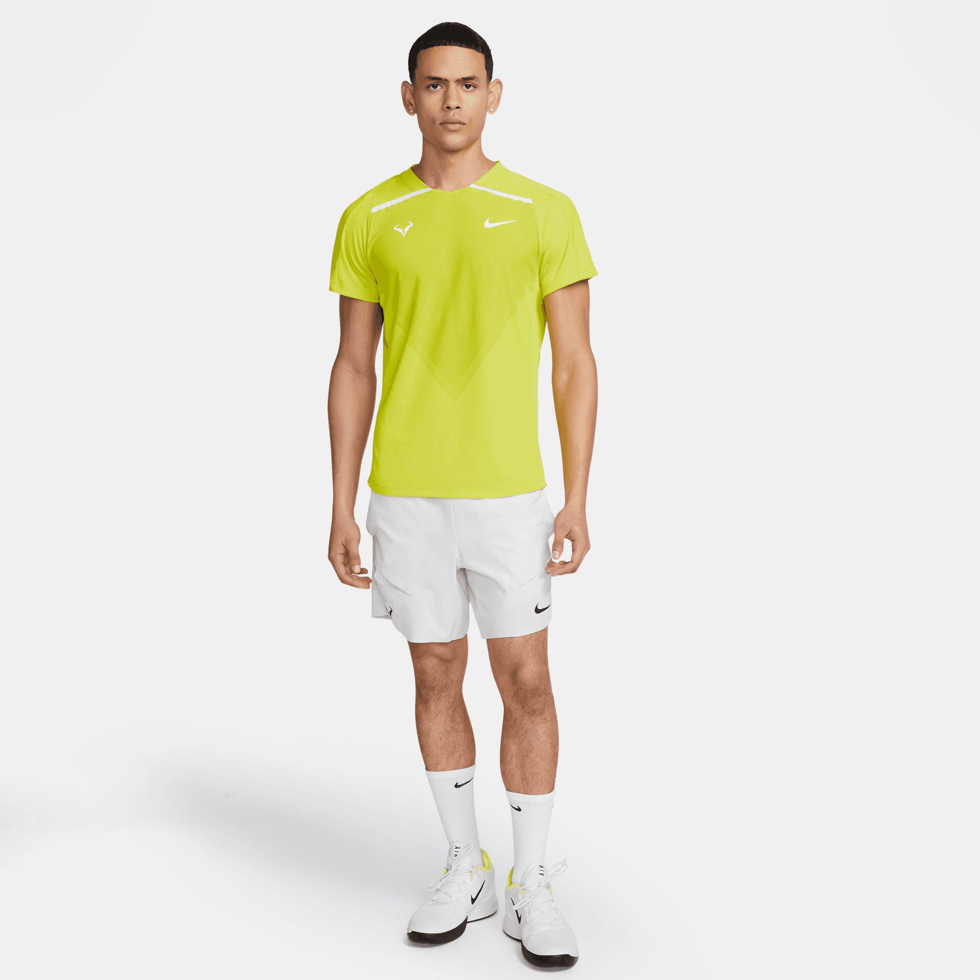 NikeCourt Dri-FIT ADV Rafa Men's Tennis Shirt Green (6)