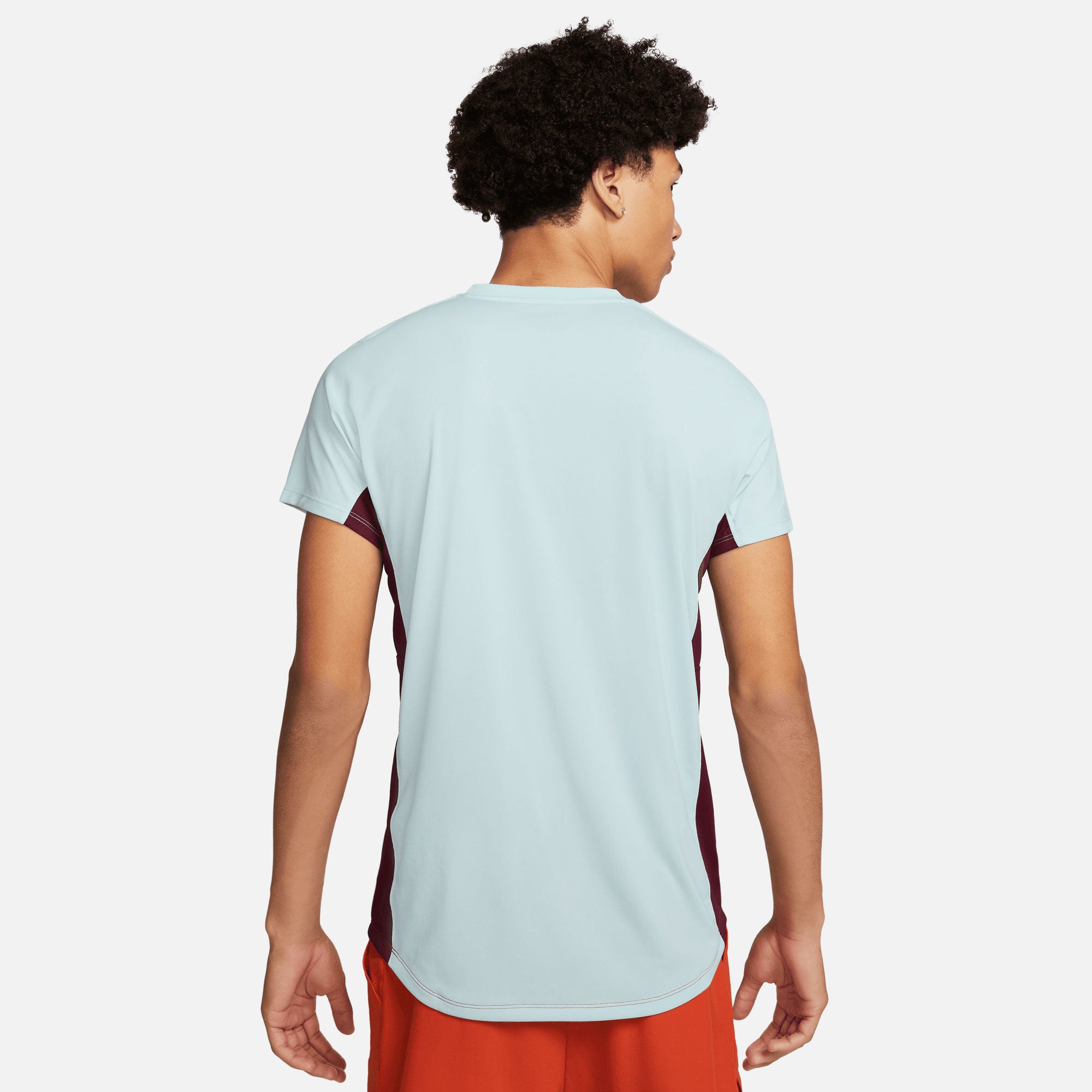 NikeCourt Dri-FIT ADV Slam New York Men's Tennis Shirt Orange (2)