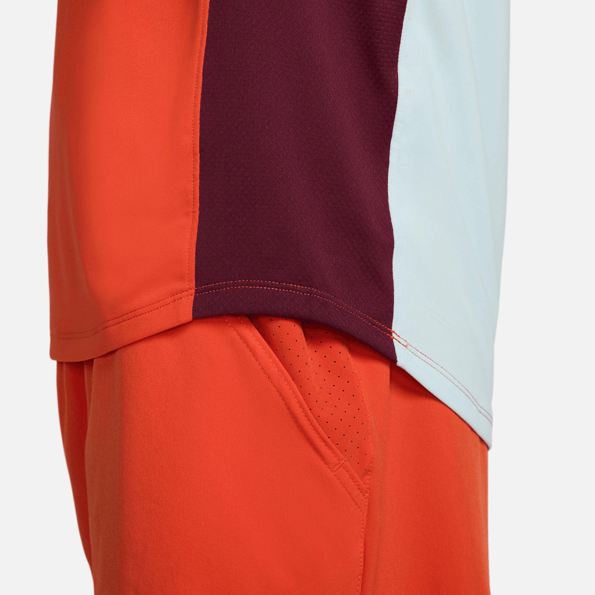 NikeCourt Dri-FIT ADV Slam New York Men's Tennis Shirt Orange (4)