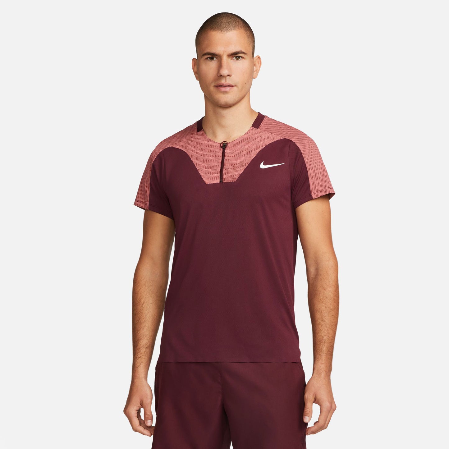 NikeCourt Dri-FIT ADV Slam Paris Men's Tennis Polo Red (1)