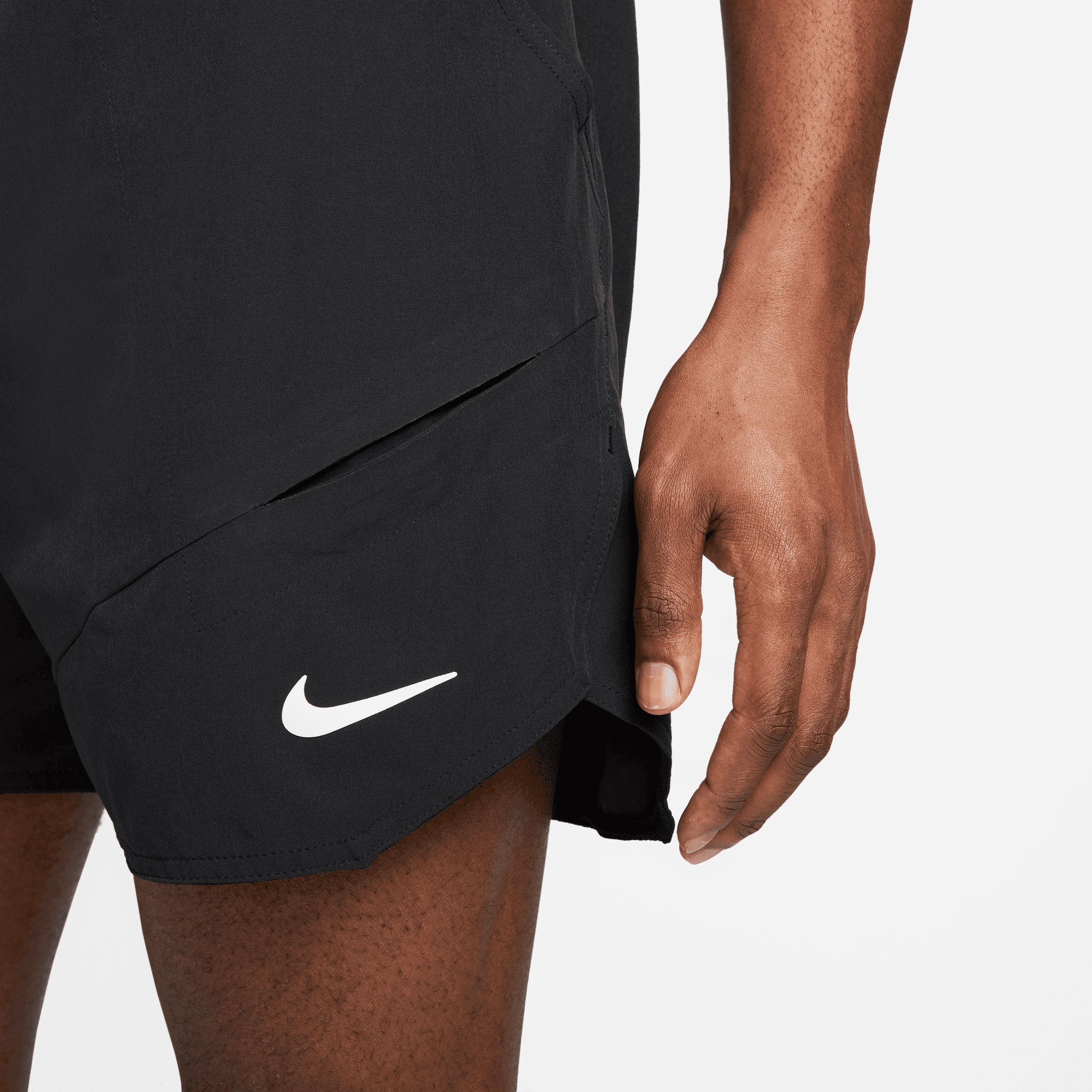 NikeCourt Dri-FIT Advantage Men's 7-Inch Tennis Shorts Black (5)