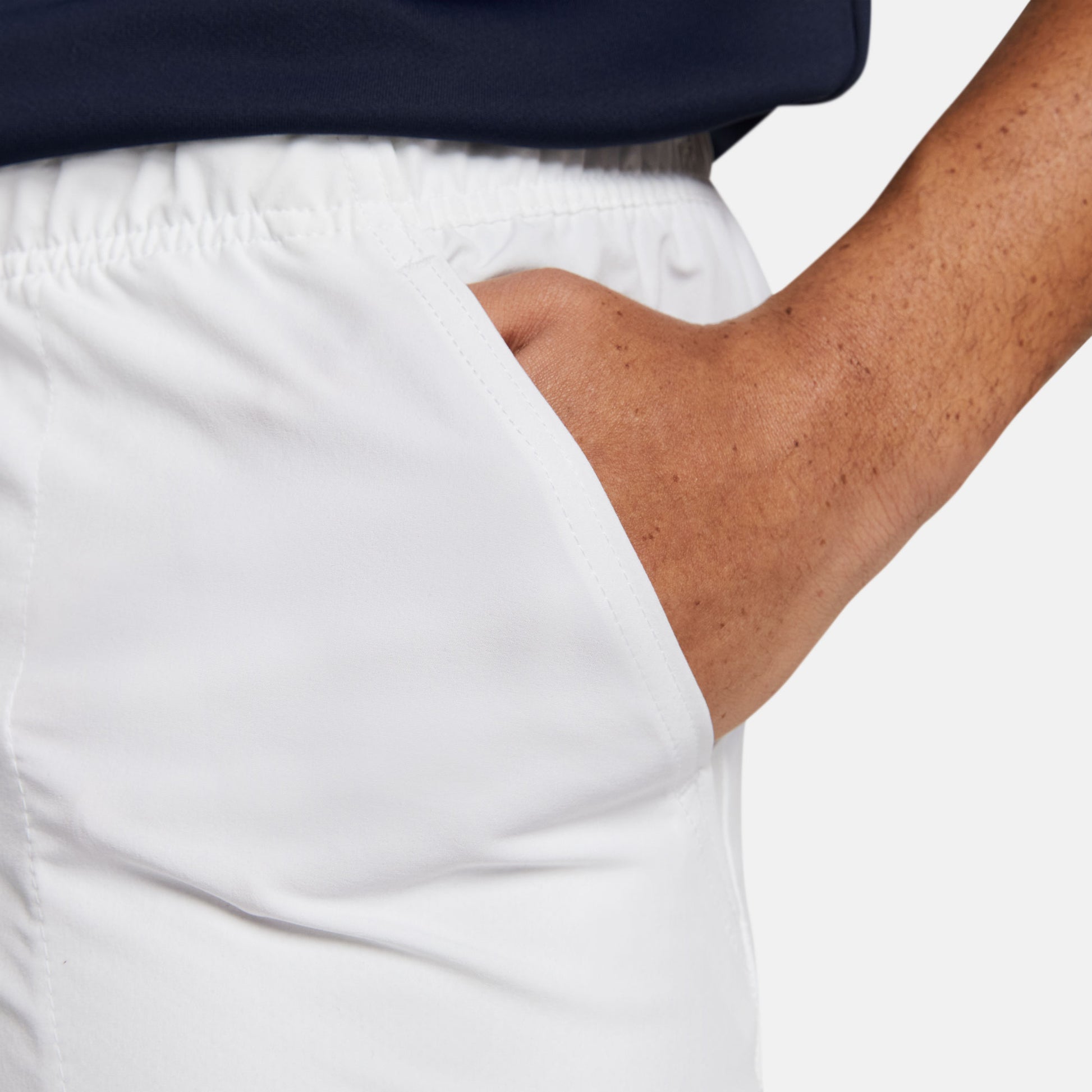 NikeCourt Dri-FIT Advantage Men's 7-Inch Tennis Shorts White (5)