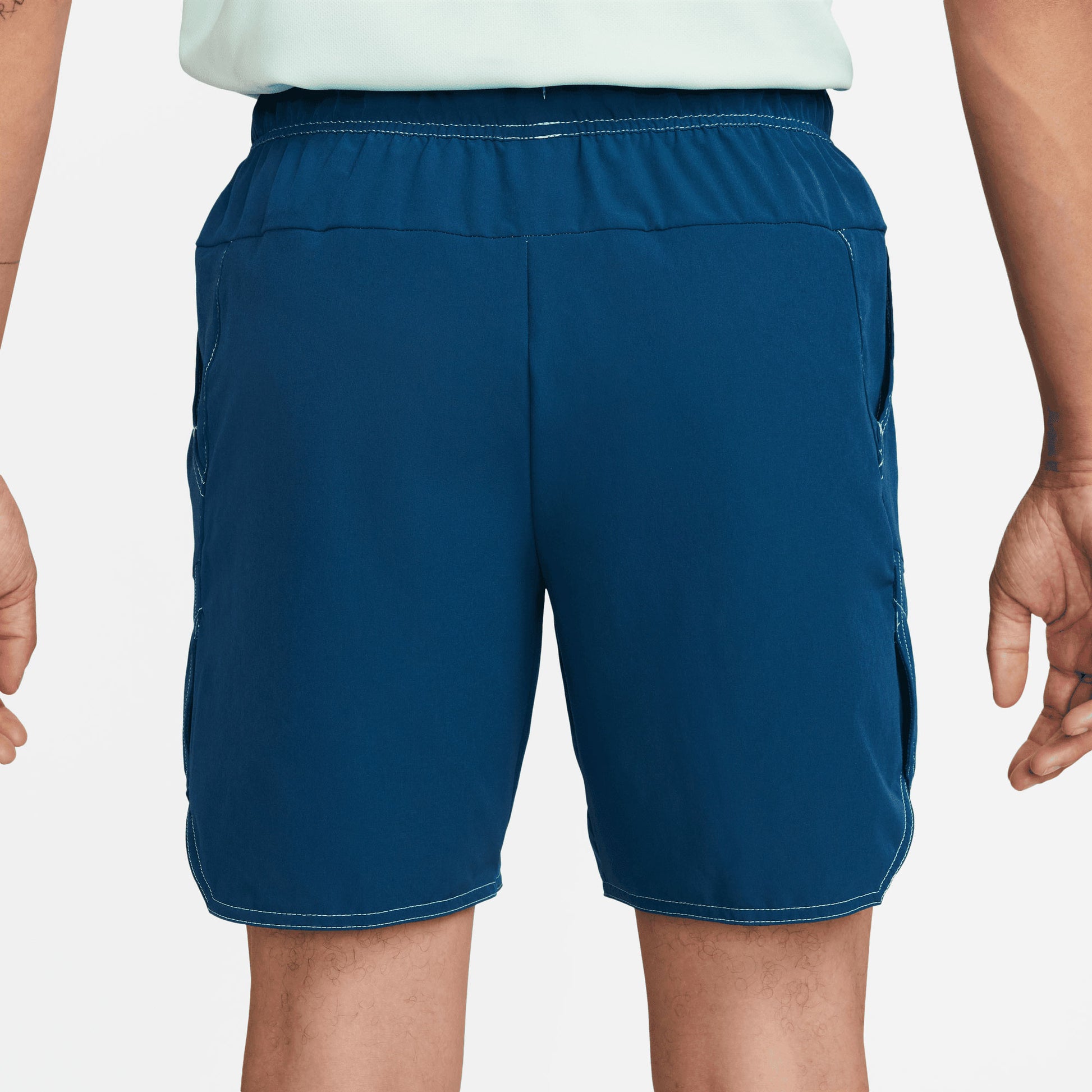 NikeCourt Dri-FIT Advantage Men's 7-Inch Tennis Shorts Blue (2)