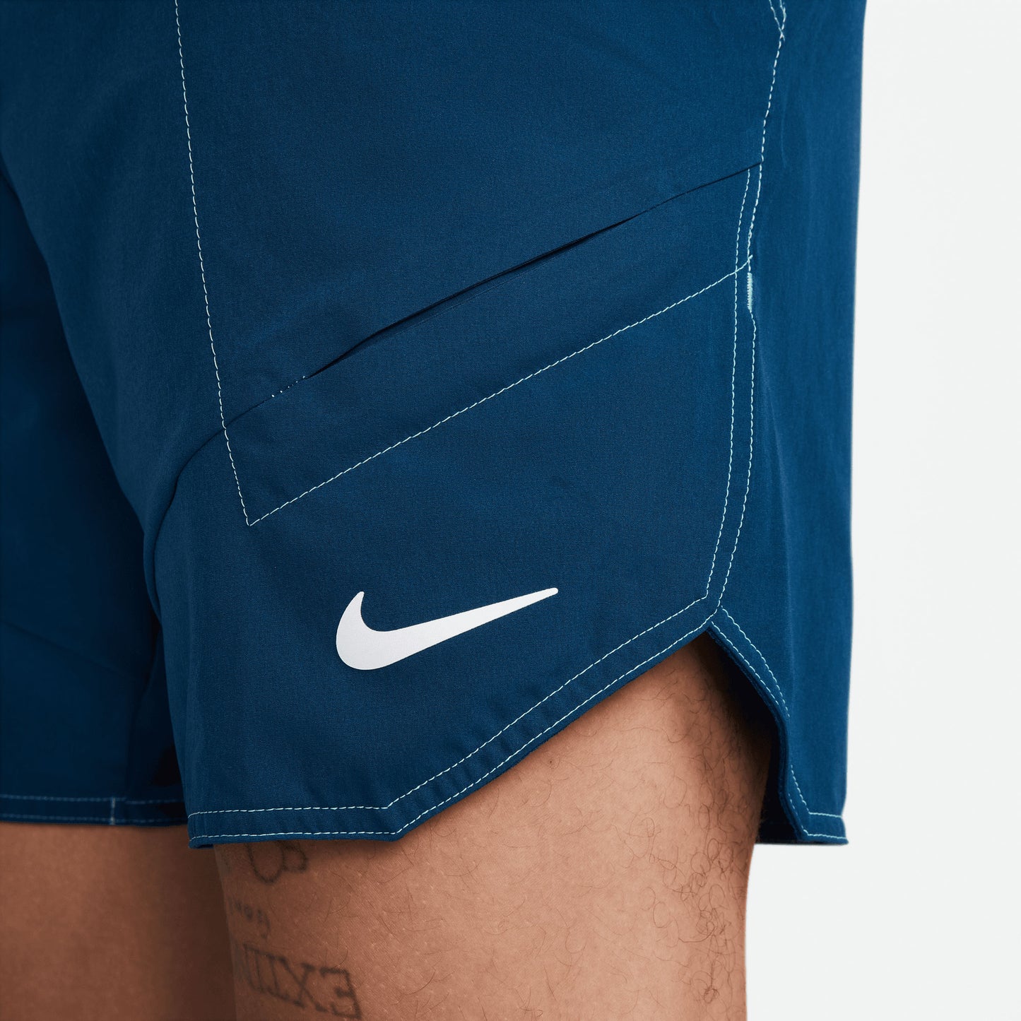 NikeCourt Dri-FIT Advantage Men's 7-Inch Tennis Shorts Blue (5)