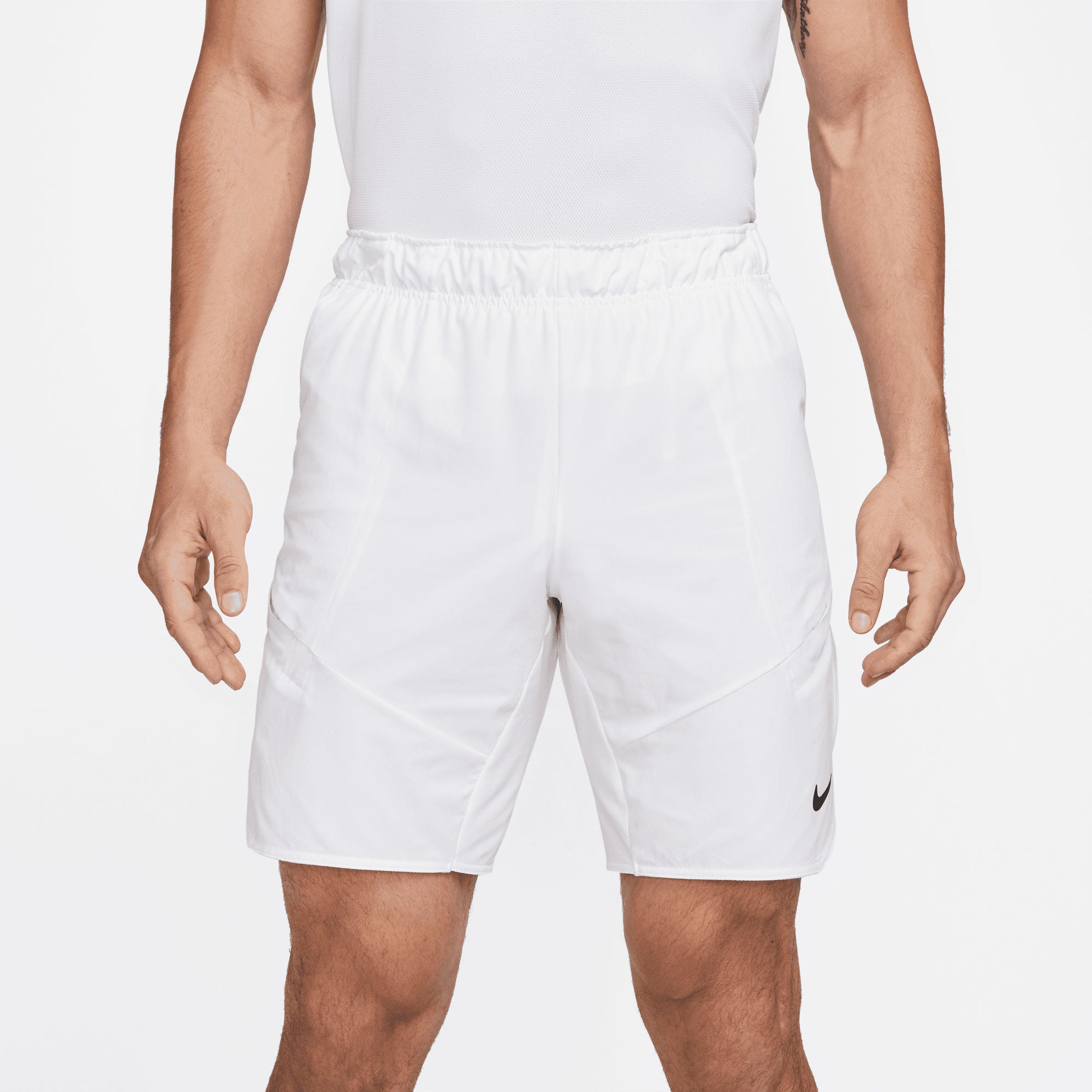 NikeCourt Dri-FIT Advantage Men's 9-Inch Tennis Shorts White (3)