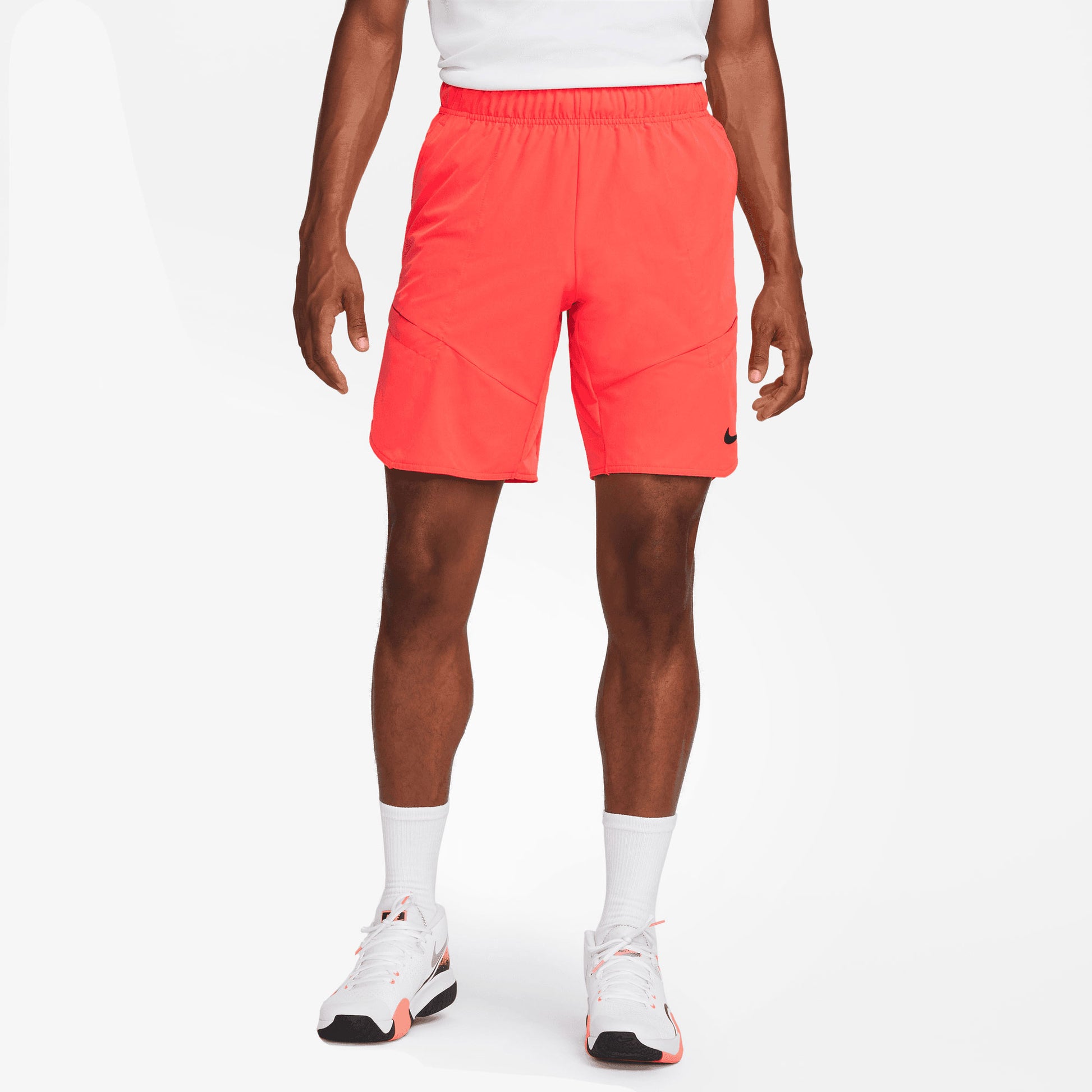 NikeCourt Dri-FIT Advantage Men's 9-Inch Tennis Shorts Red (1)