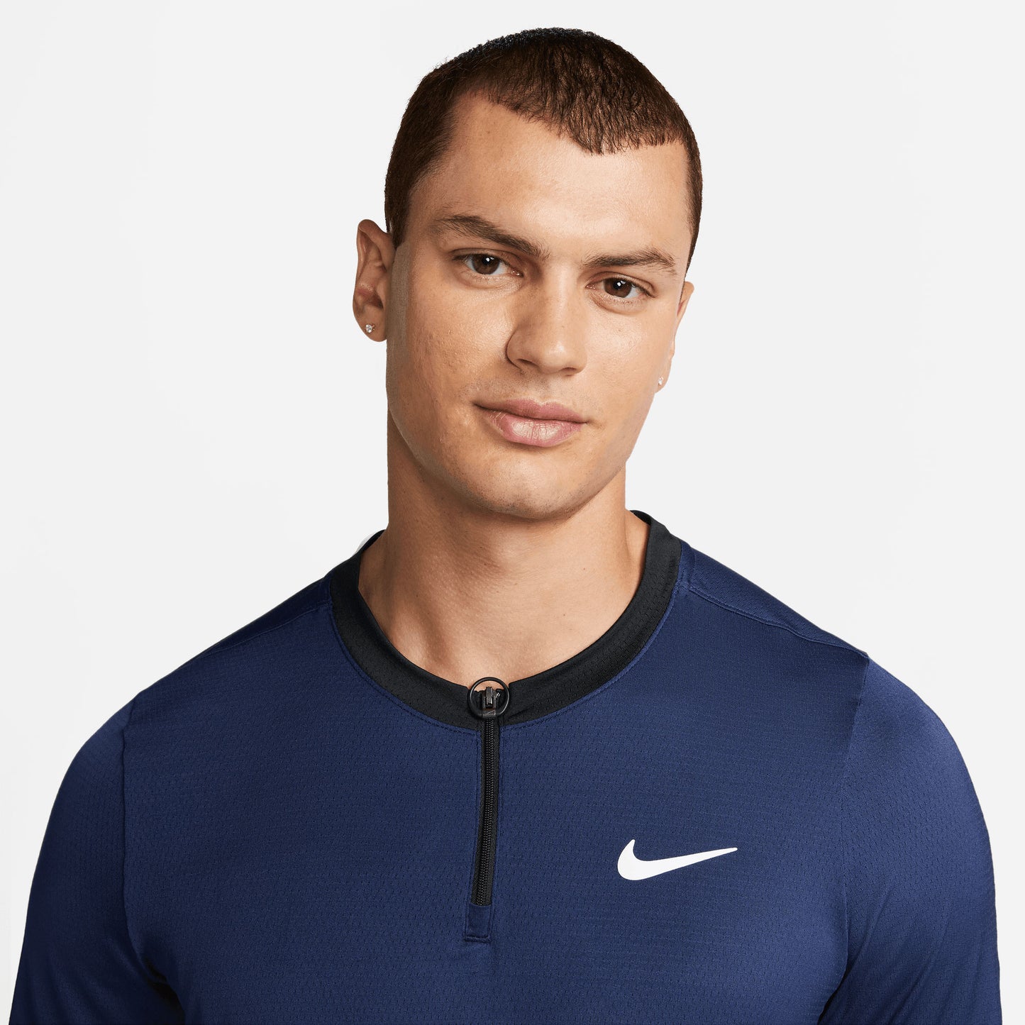 NikeCourt Dri-FIT Advantage Men's Half-Zip Tennis Top Blue (3)
