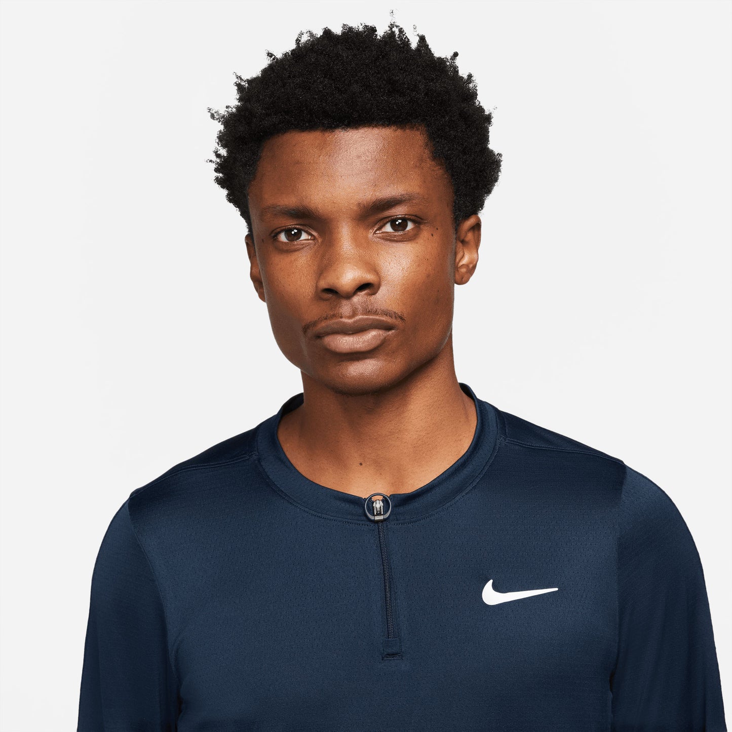 NikeCourt Dri-FIT Advantage Men's Long-Sleeve Half-Zip Tennis Shirt Blue (3)