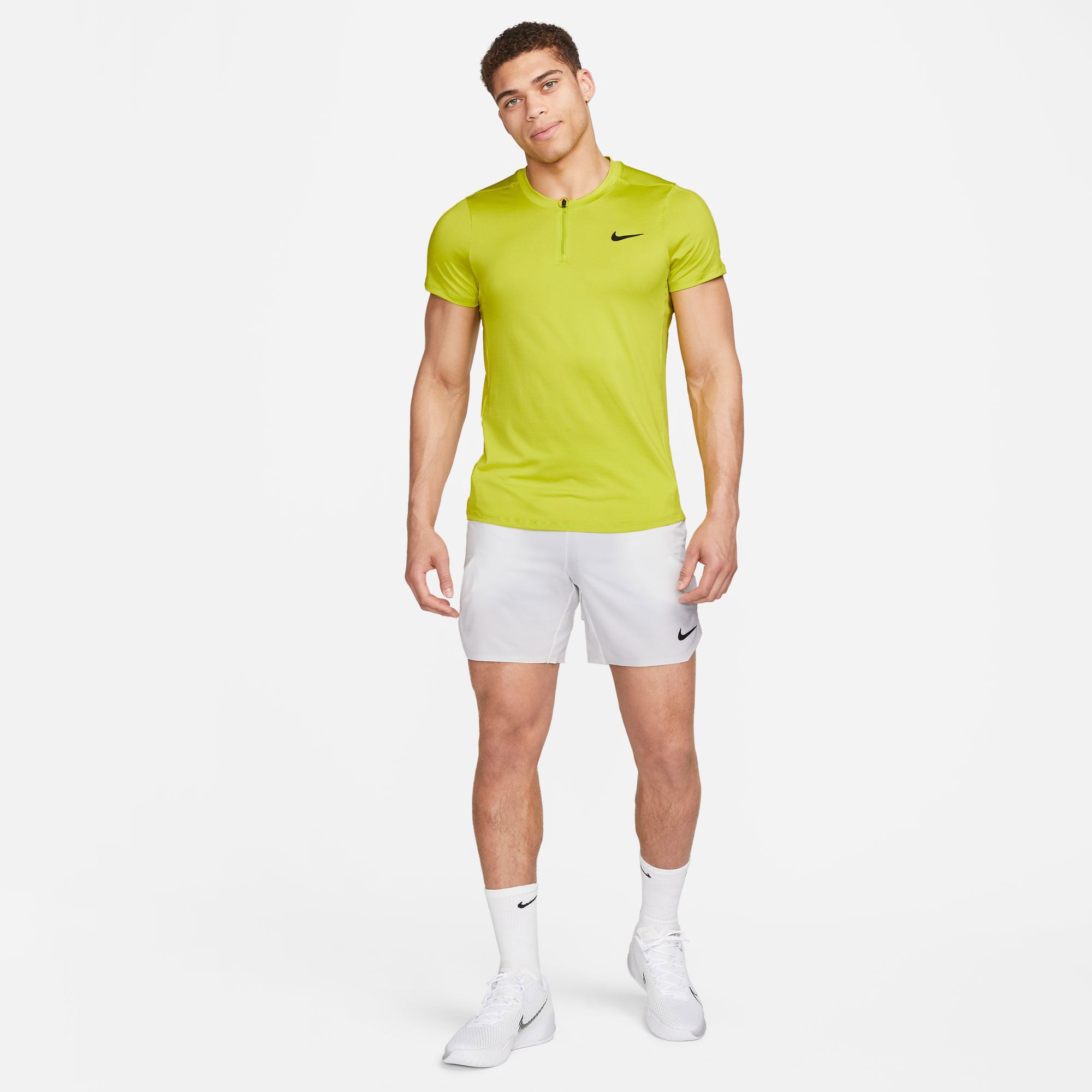 NikeCourt Dri-FIT Advantage Men's Tennis Polo Green (4)