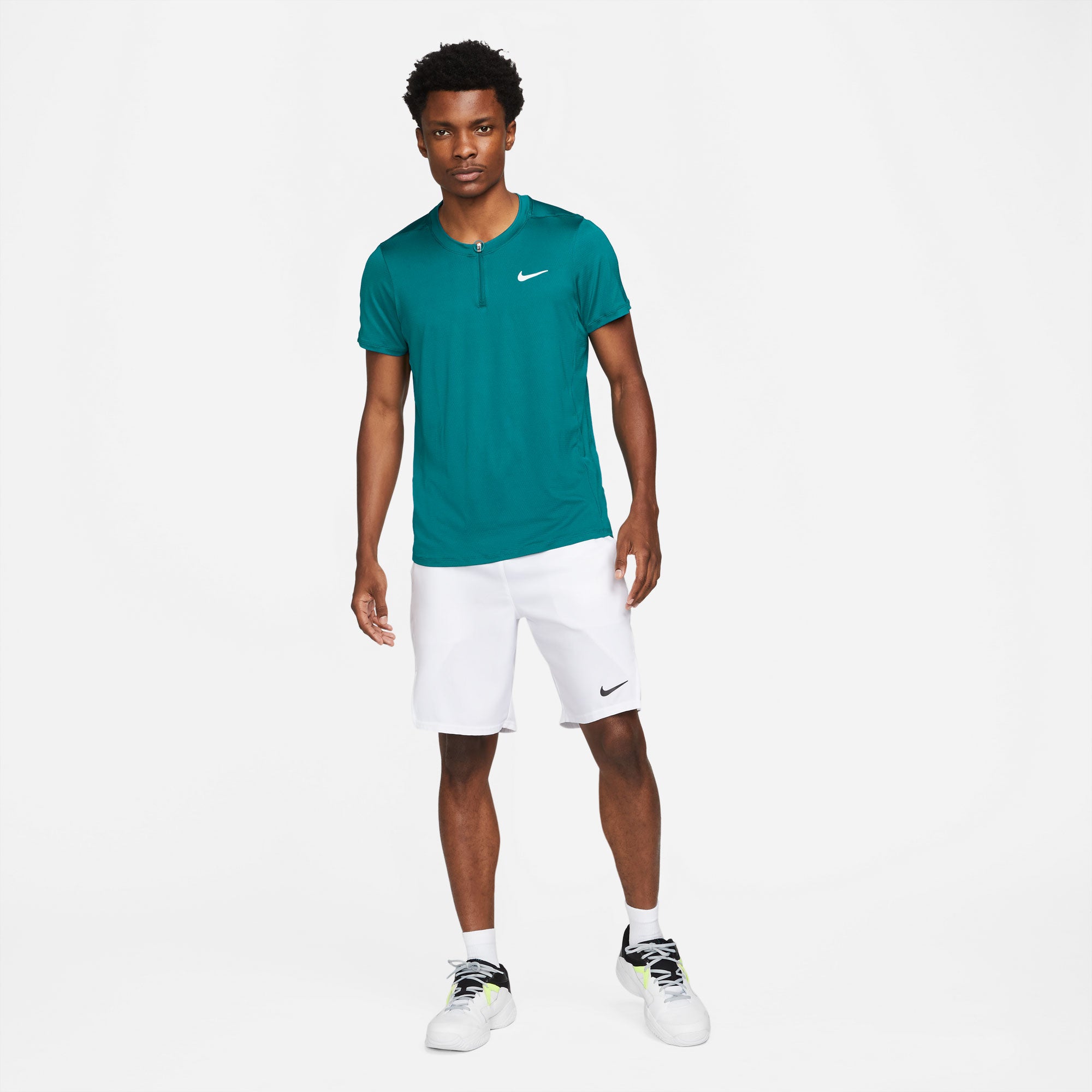 NikeCourt Dri-FIT Advantage Men's Tennis Polo Green (3)