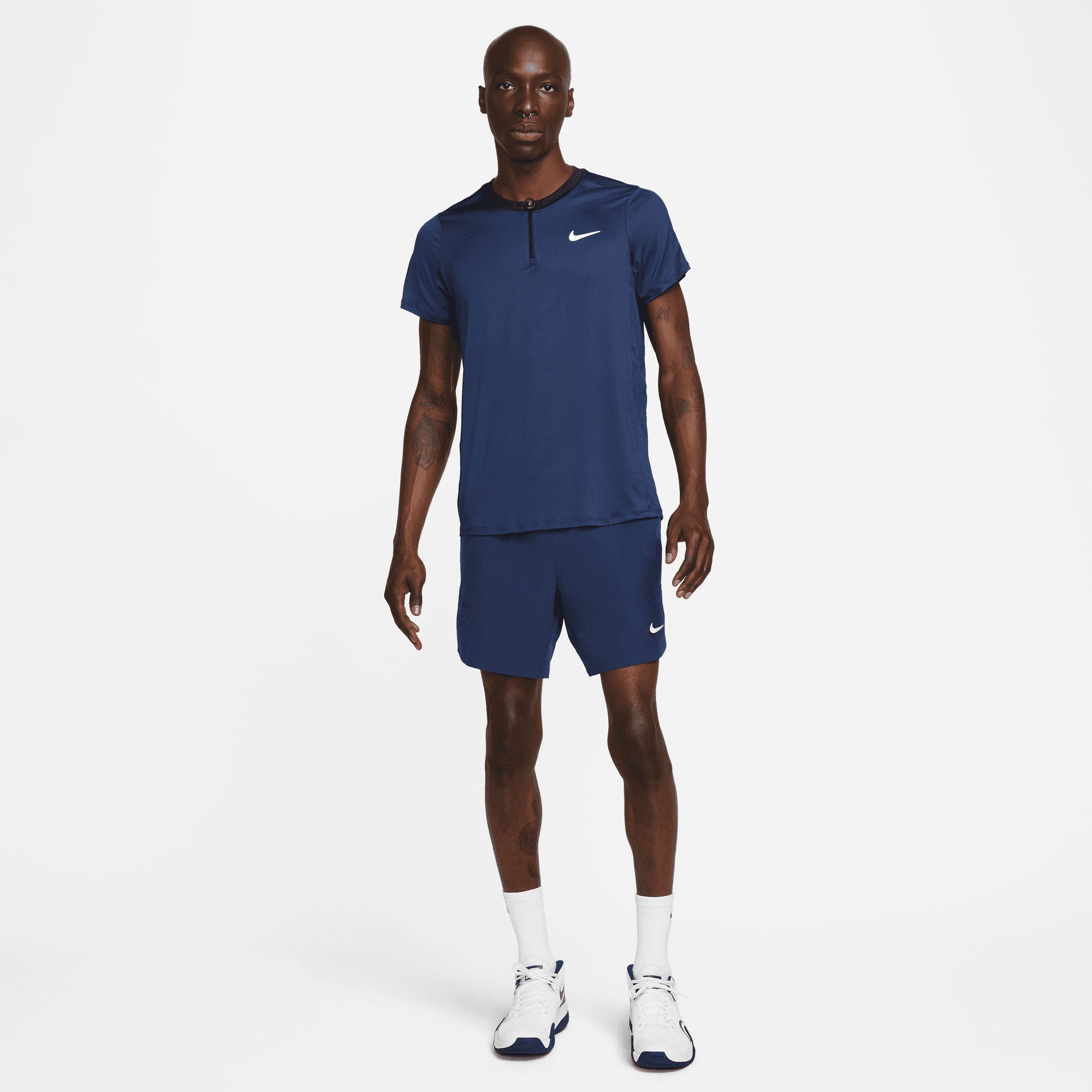 NikeCourt Dri-FIT Advantage Men's Tennis Polo Blue (4)