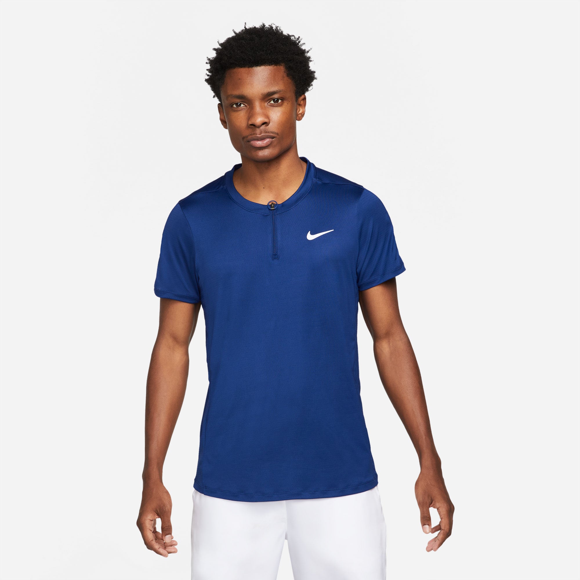 NikeCourt Dri-FIT Advantage Men's Tennis Polo Blue (1)
