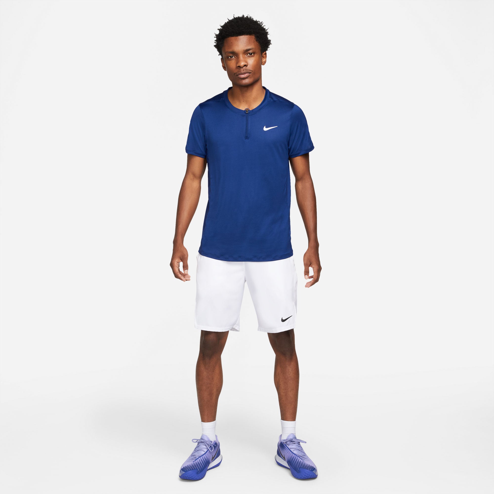 NikeCourt Dri-FIT Advantage Men's Tennis Polo Blue (3)