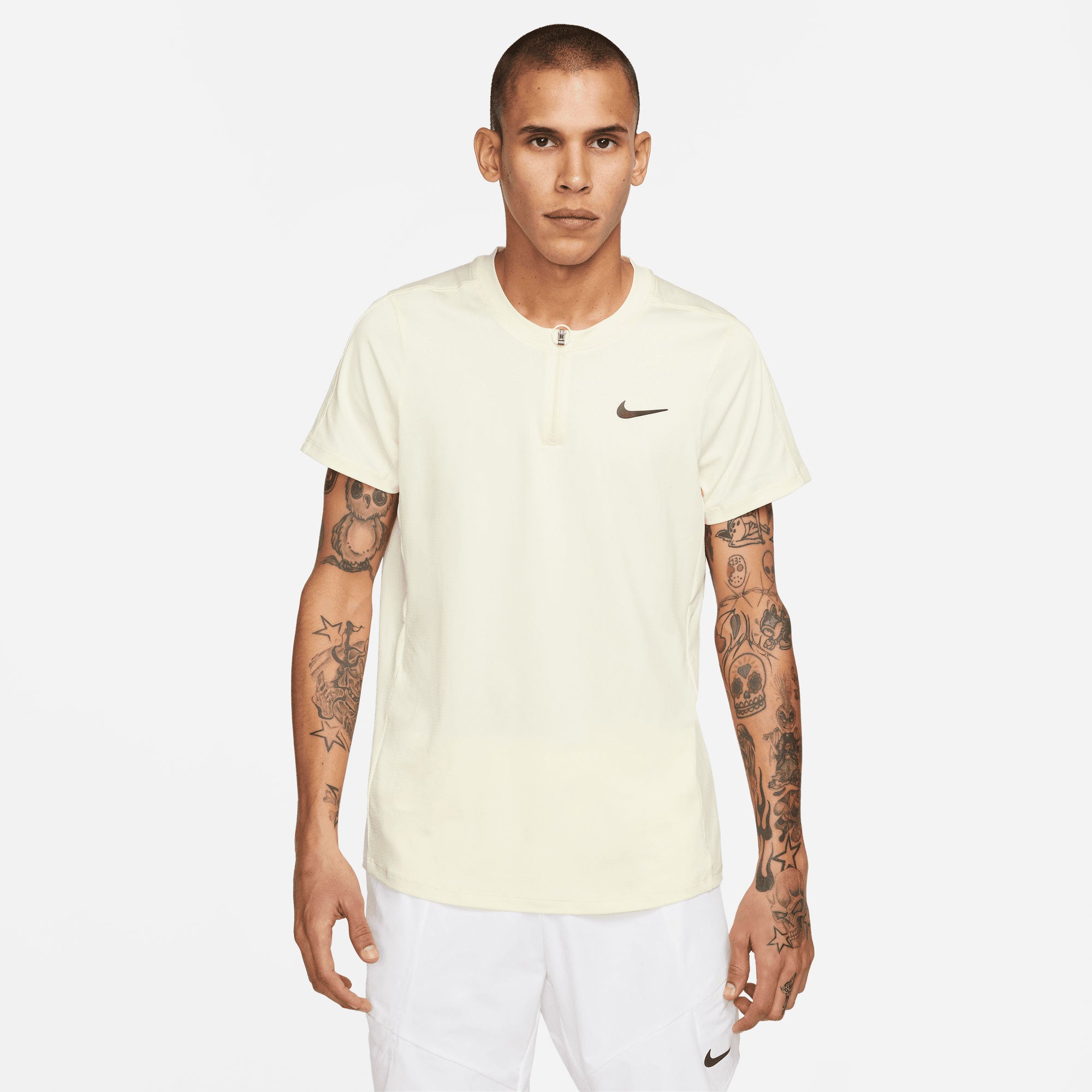 NikeCourt Dri-FIT Advantage Men's Tennis Polo yellow (1)