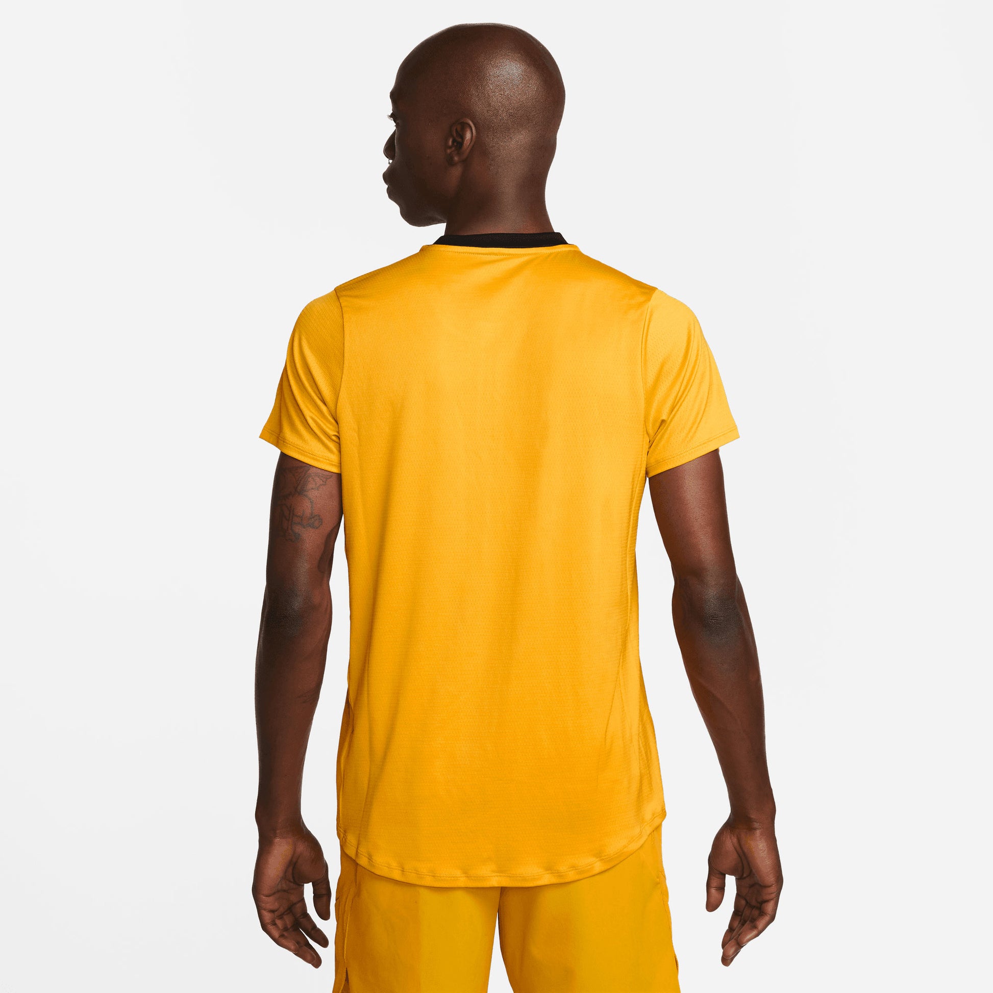 NikeCourt Dri-FIT Advantage Men's Tennis Polo Yellow (2)