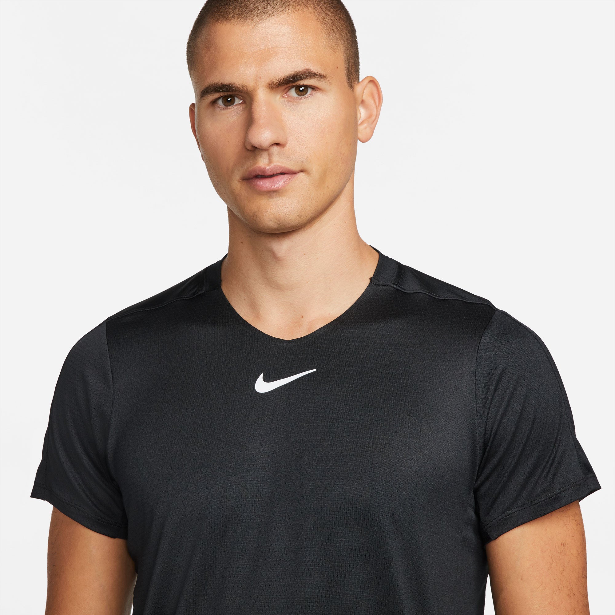 NikeCourt Dri-FIT Advantage Men's Tennis Shirt Black (4)