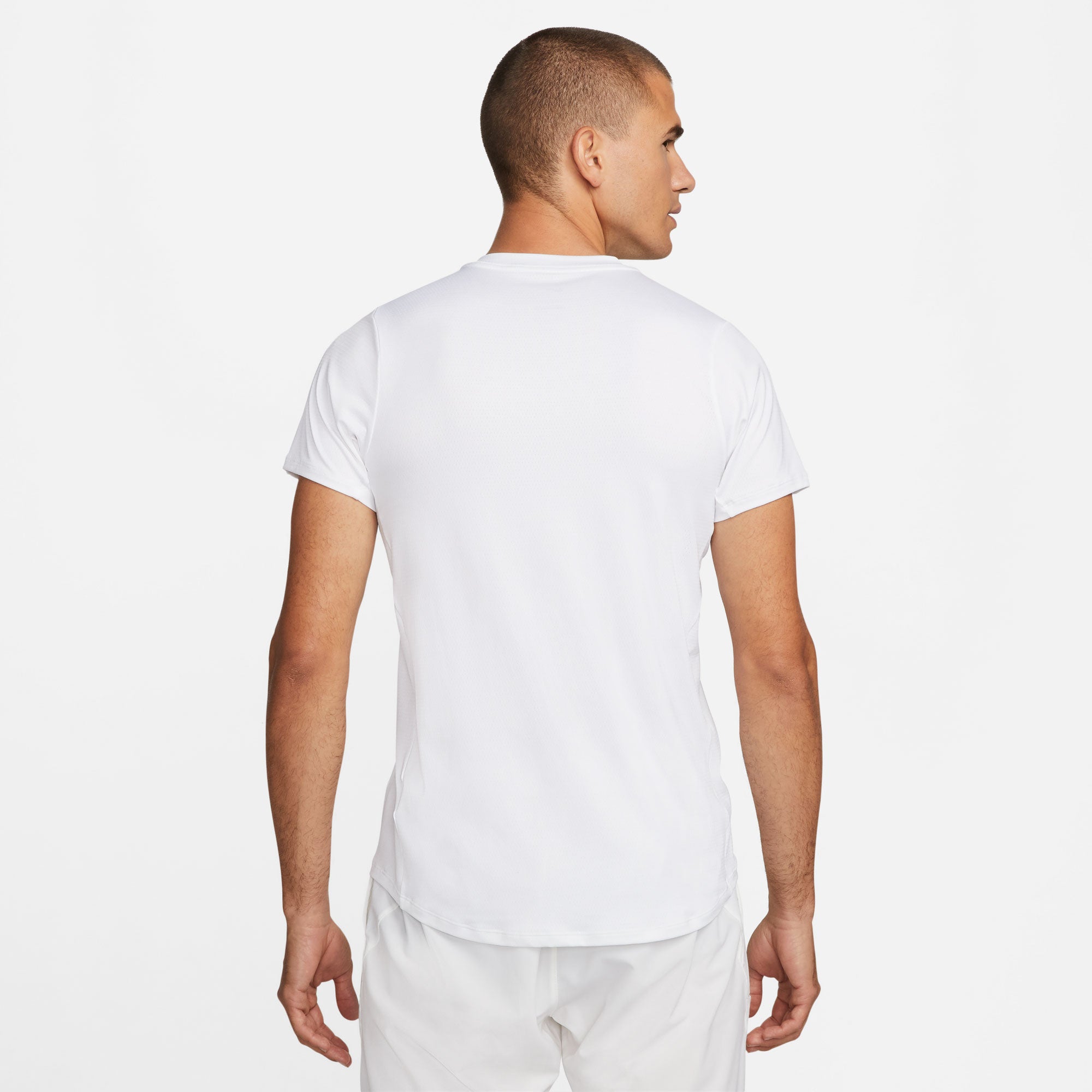 NikeCourt Dri-FIT Advantage Men's Tennis Shirt White (2)