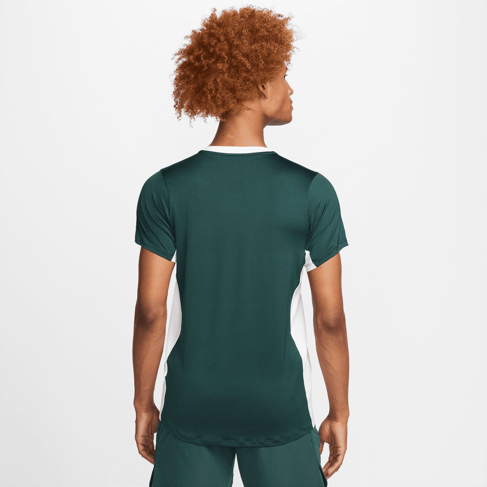 NikeCourt Dri-FIT Advantage Men's Tennis Shirt Green (2)