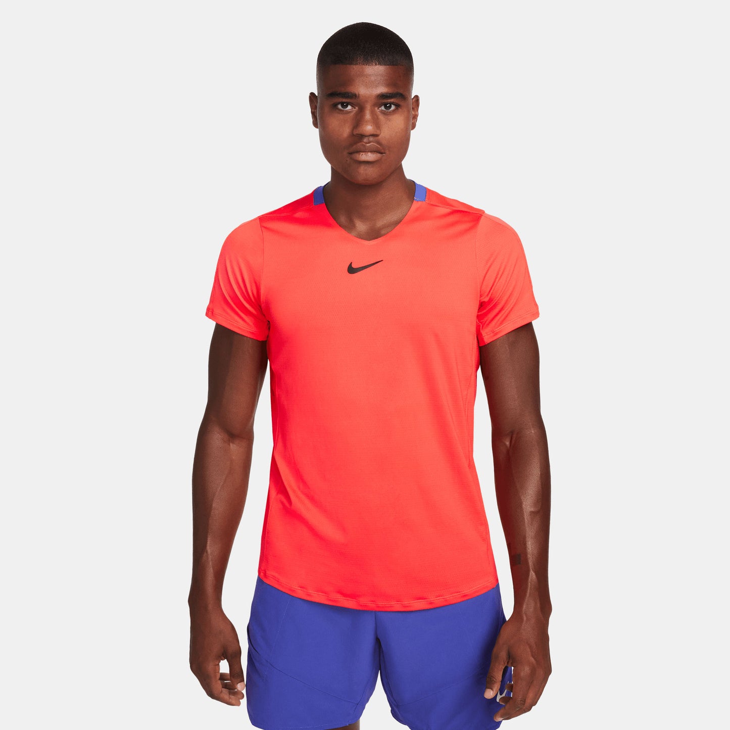 NikeCourt Dri-FIT Advantage Men's Tennis Shirt Red (1)