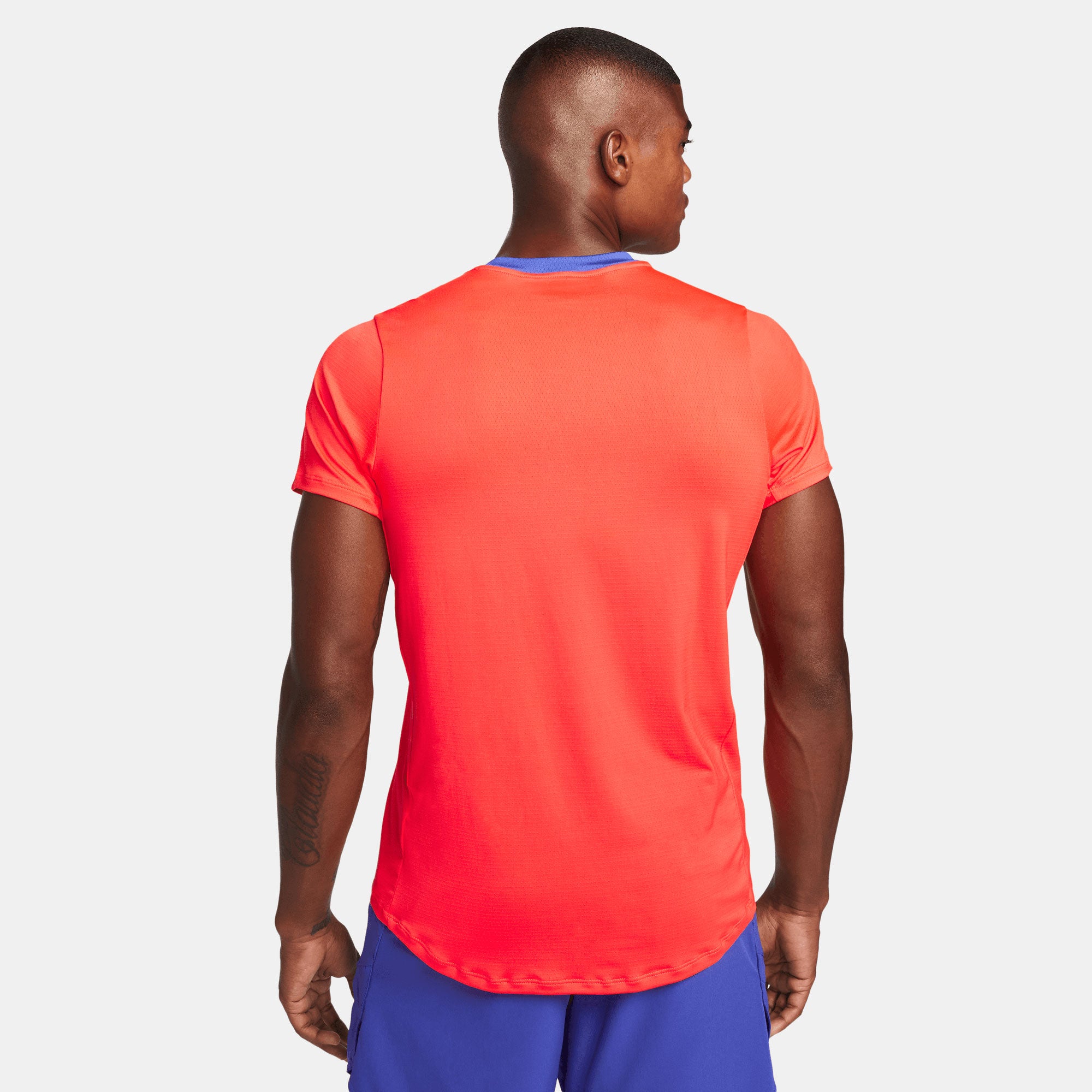 NikeCourt Dri-FIT Advantage Men's Tennis Shirt Red (2)