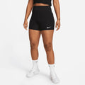 NikeCourt Dri-FIT Advantage Women's 4-Inch High-Rise Tennis Shorts Black (1)