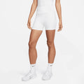 NikeCourt Dri-FIT Advantage Women's 4-Inch High-Rise Tennis Shorts White (1)