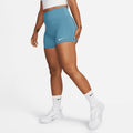 NikeCourt Dri-FIT Advantage Women's 4-Inch High-Rise Tennis Shorts Blue (1)