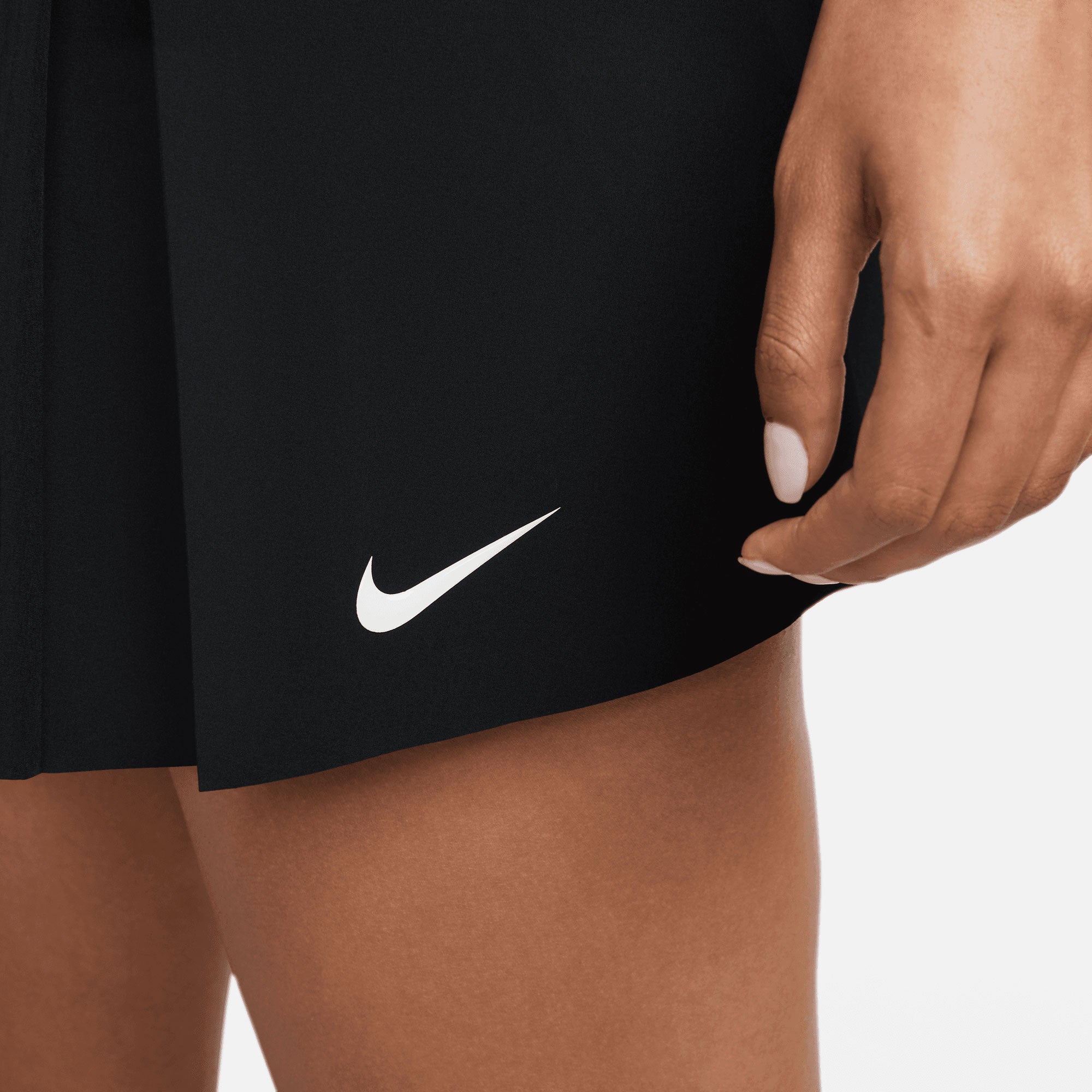 NikeCourt Dri-FIT Advantage Women's Regular Tennis Skirt Black (5)