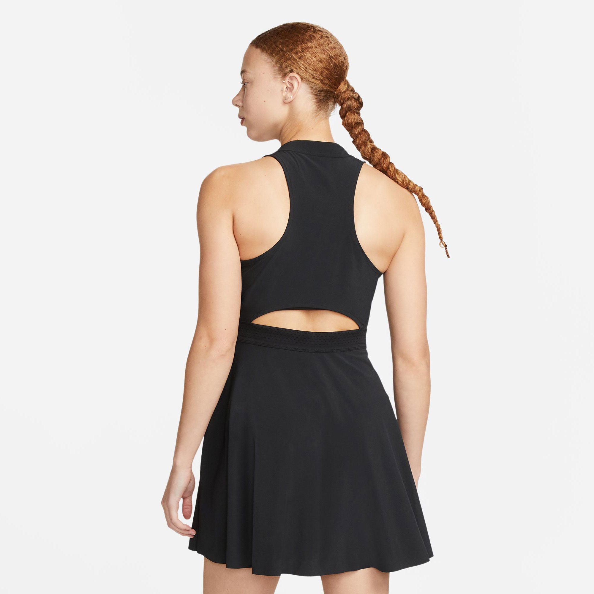 NikeCourt  Dri-FIT Advantage Women's Tennis Dress Black (2)
