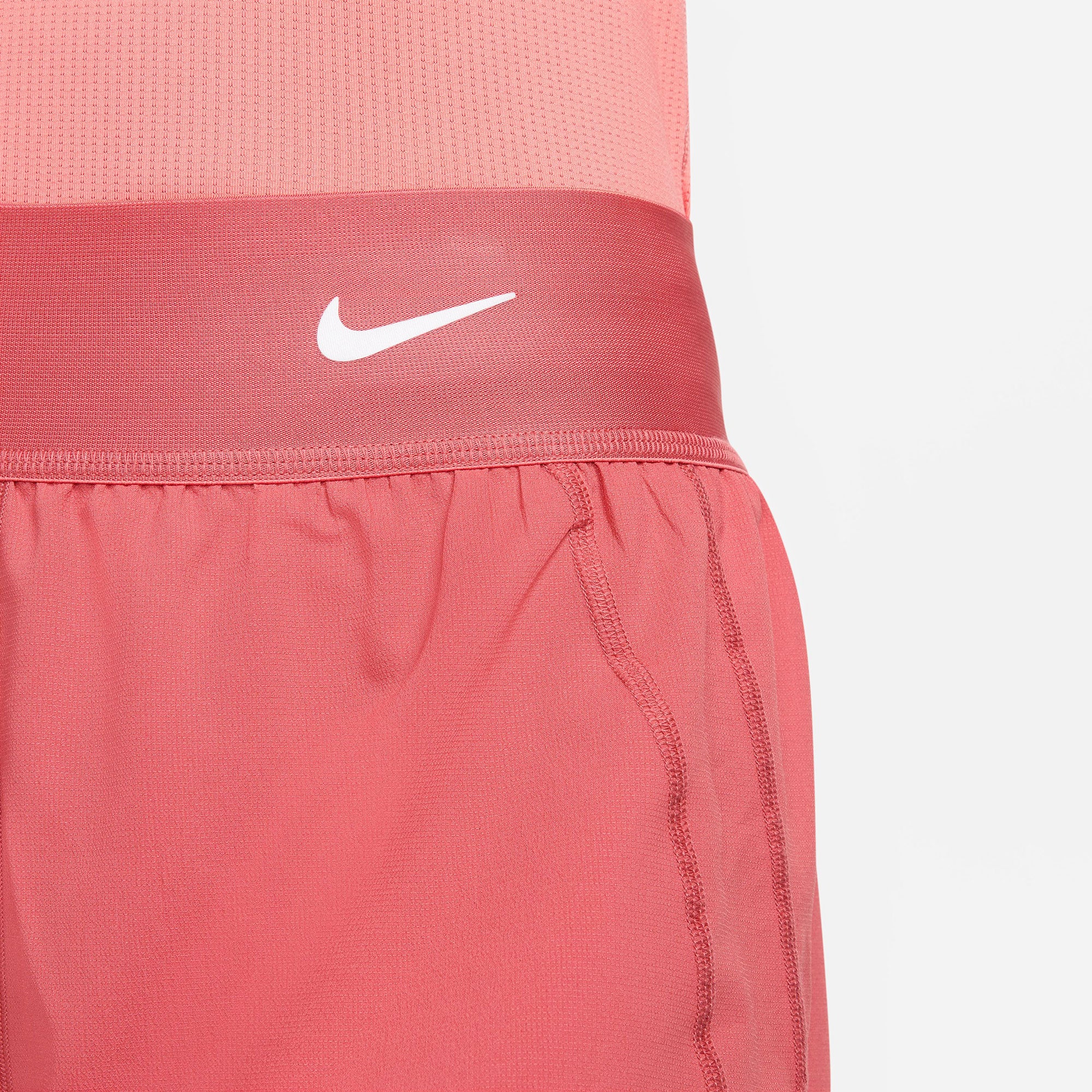 NikeCourt Dri-FIT Advantage Women's Tennis Shorts Red (4)