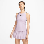 NikeCourt Dri-FIT Advantage Women's Tennis Tank Purple (1)