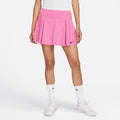 NikeCourt Dri-FIT Club Women's Printed Tennis Skirt Pink (1)