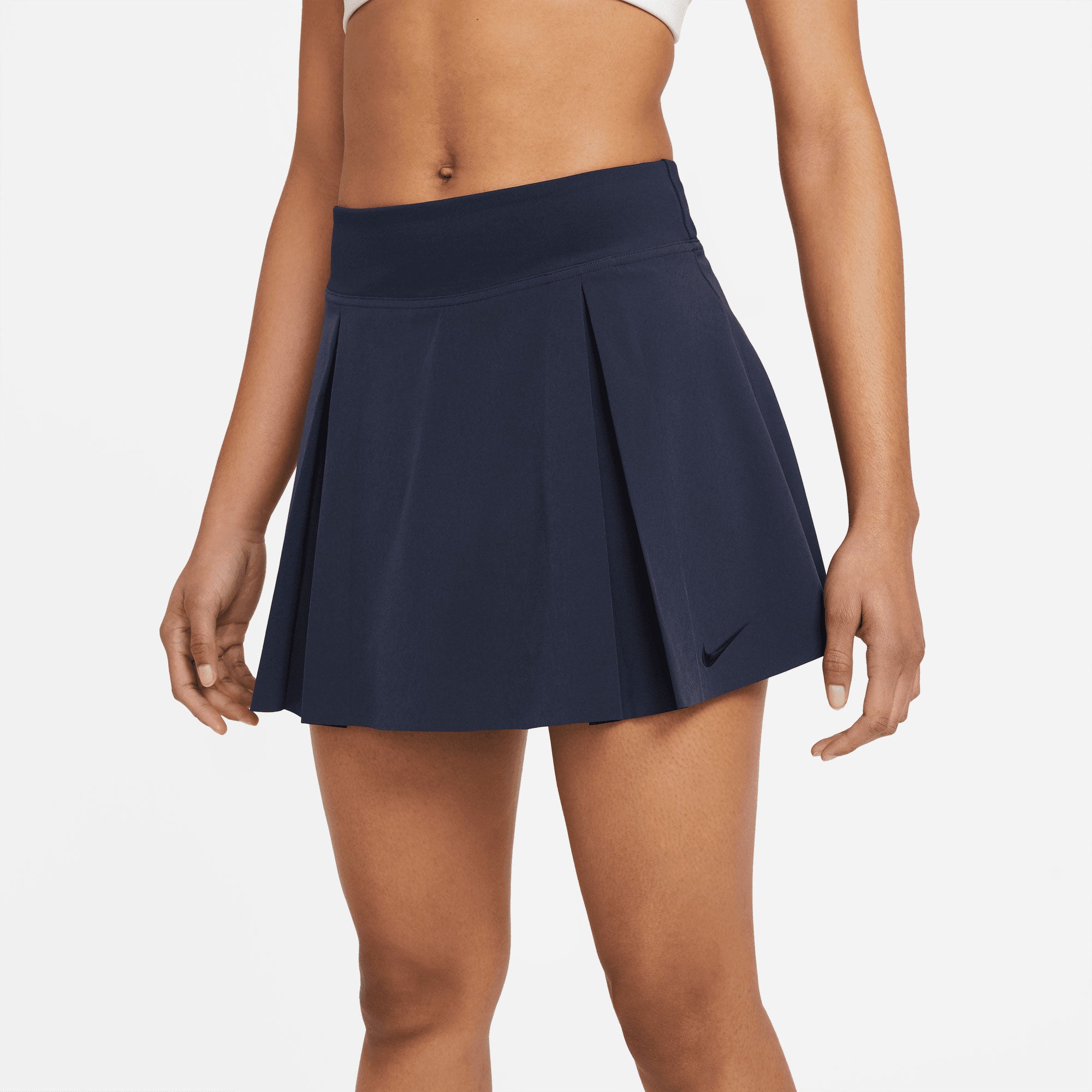 NikeCourt Dri-FIT Club Women's Tall Tennis Skirt Blue (3)