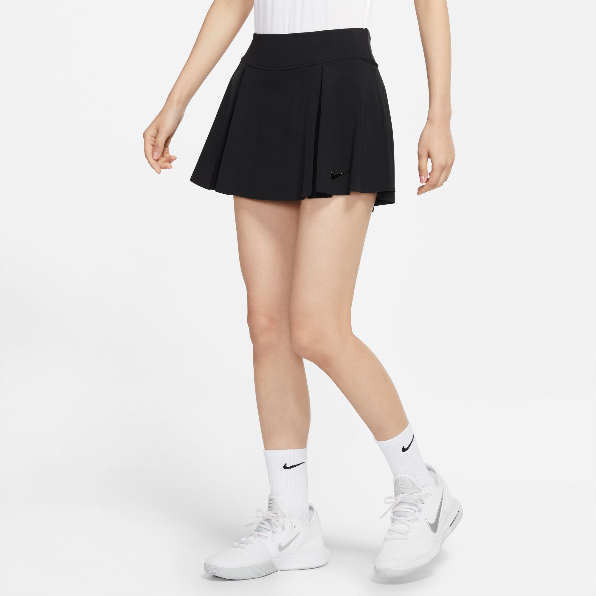 NikeCourt Dri-FIT Club Women's Tennis Skirt Black (1)