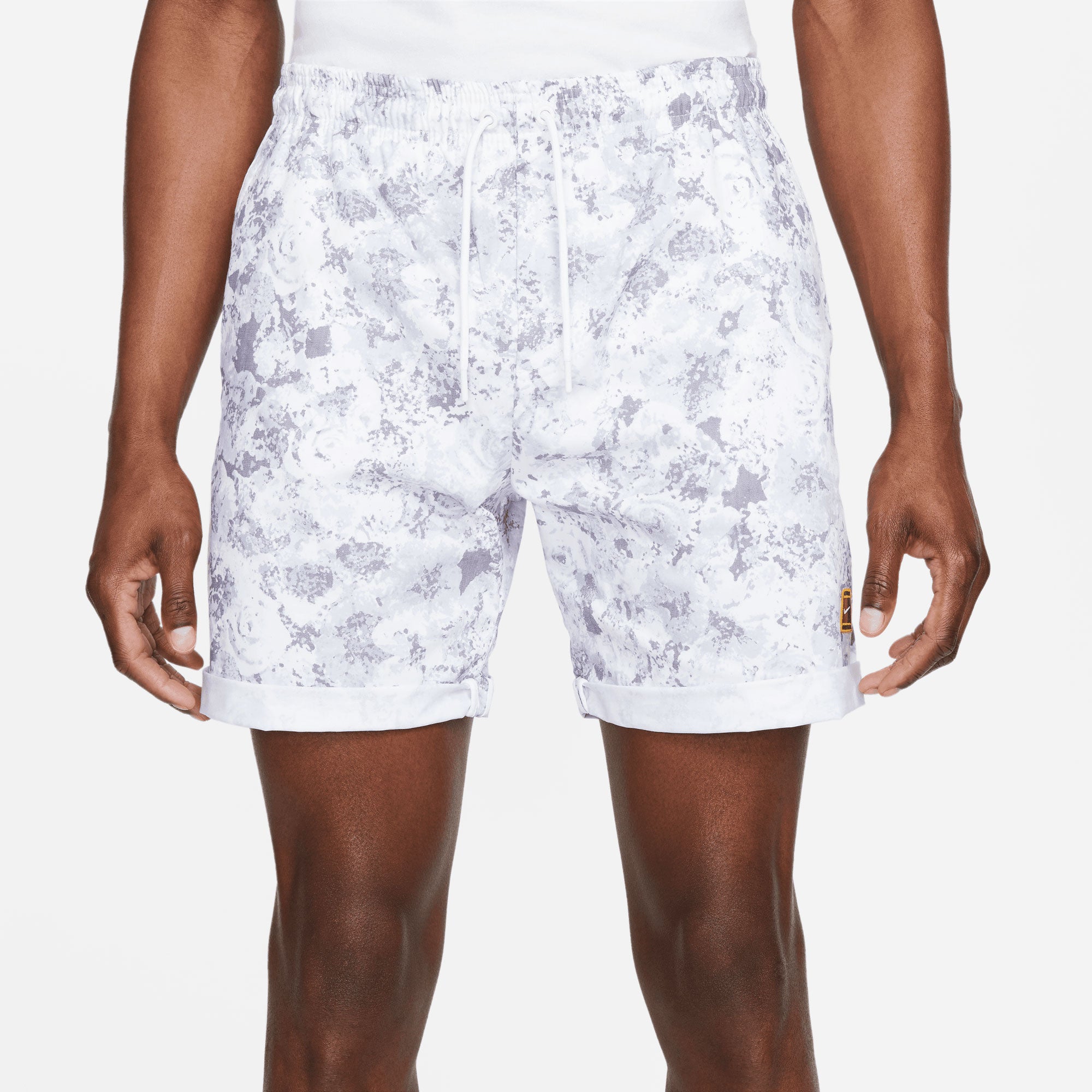 NikeCourt Dri-FIT Heritage London Men's Printed Tennis Shorts White (3)