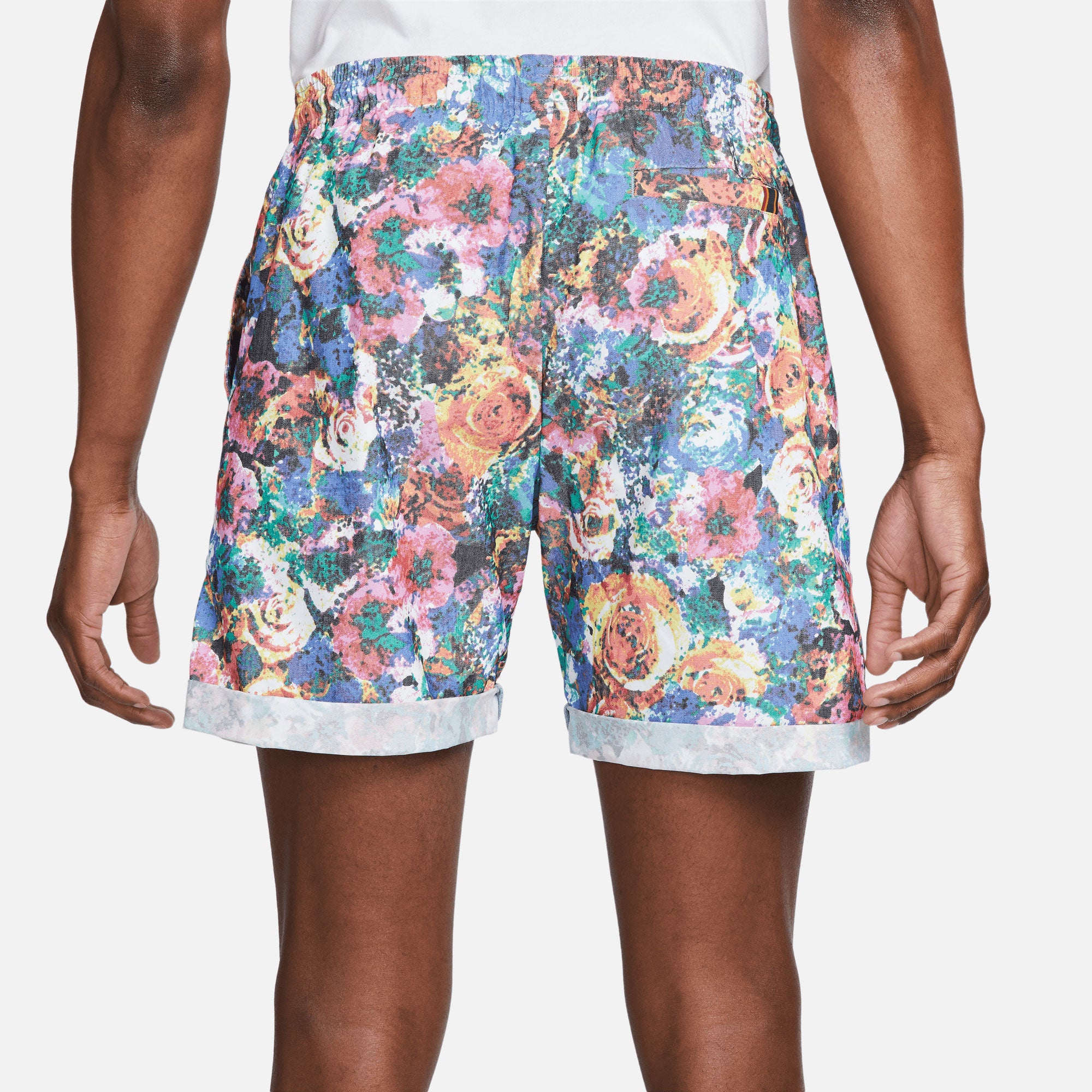 NikeCourt Dri-FIT Heritage London Men's Printed Tennis Shorts Blue (2)