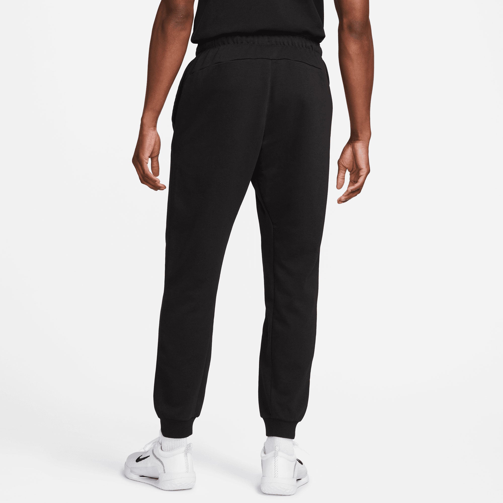 NikeCourt Dri-FIT Heritage Men's Fleece Tennis Pants Black (2)