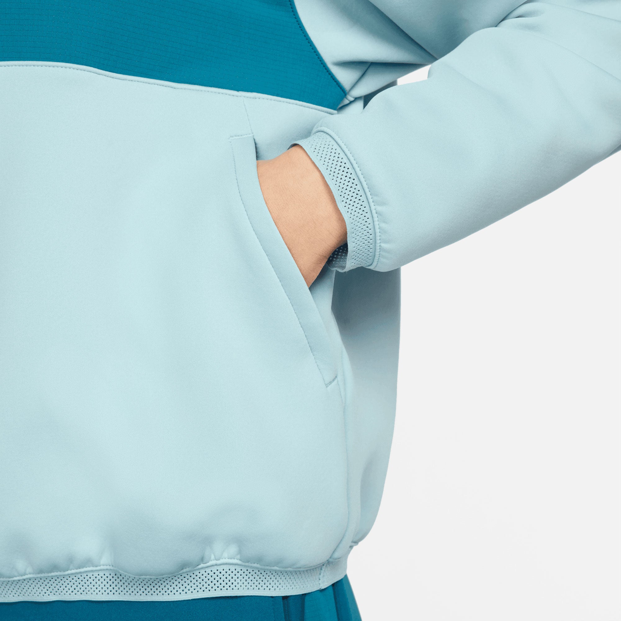 NikeCourt Dri-FIT Heritage Women's Half-Zip Tennis Jacket Blue (6)